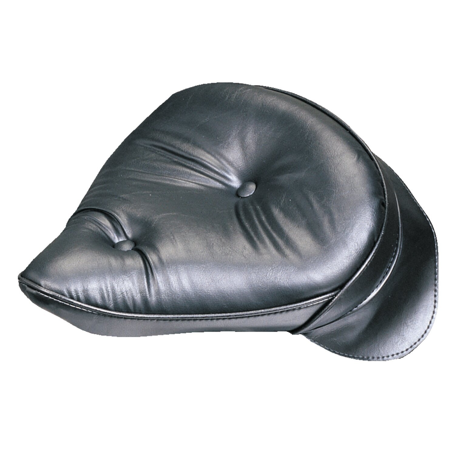 LePera, spring mounted solo seat. Regal Plush & Skirt, Black