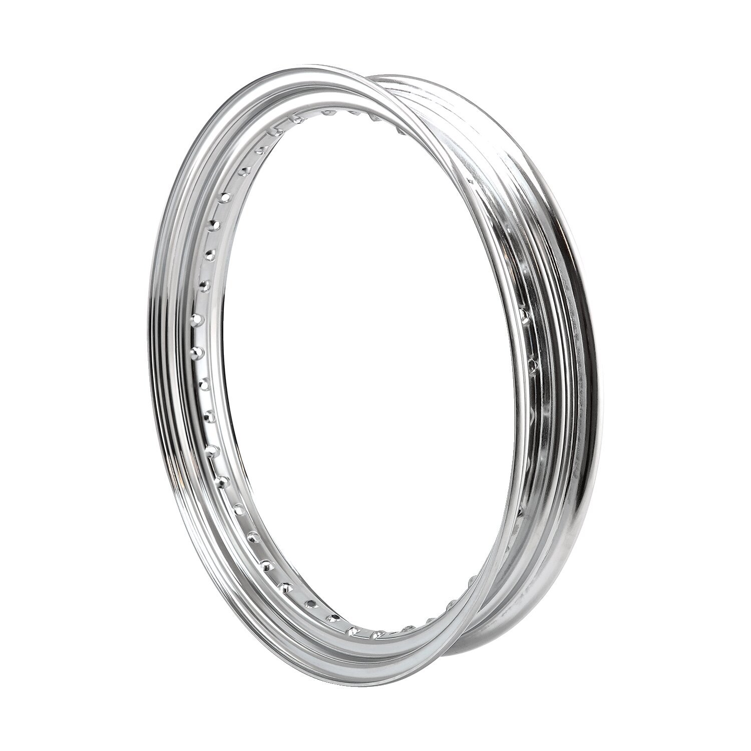 Dropcenter rim, 2.50 x 19, Chrome