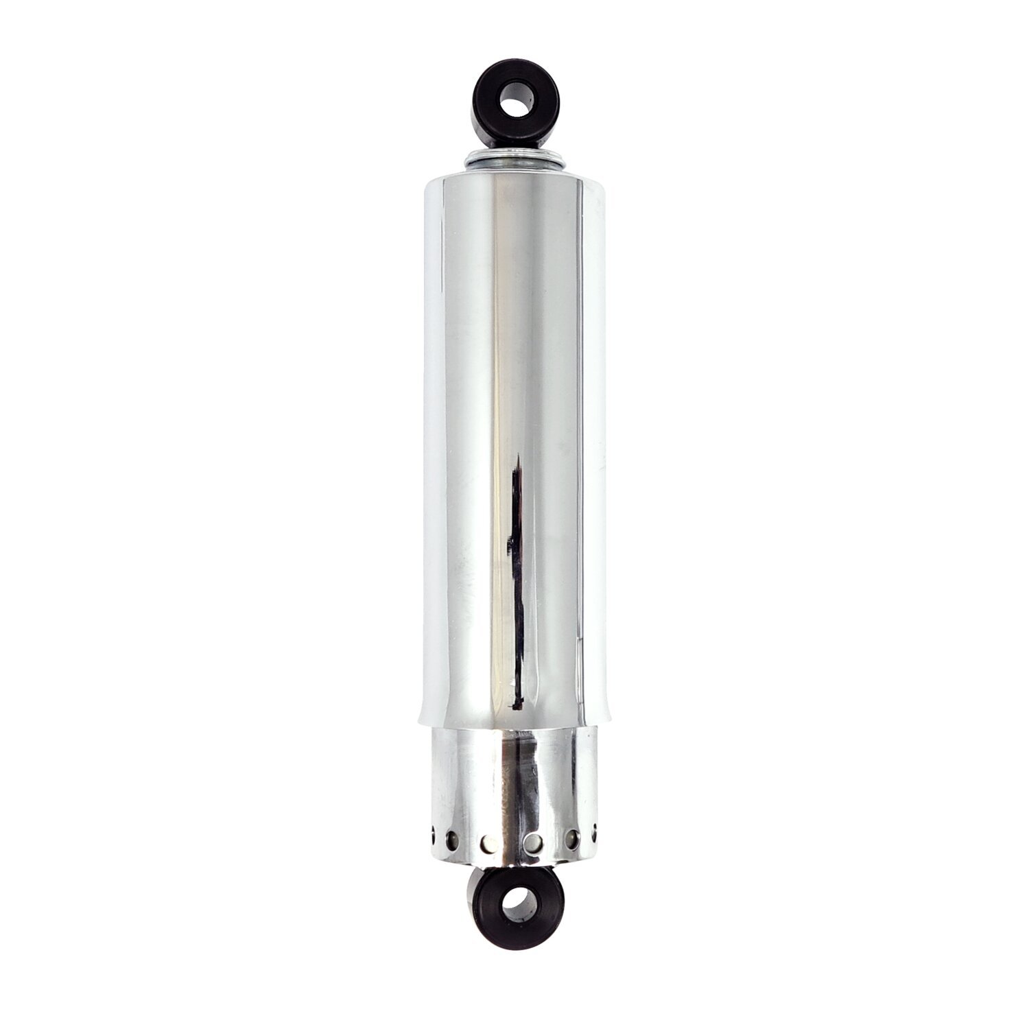 Shock absorbers 12", full cover, Chrome