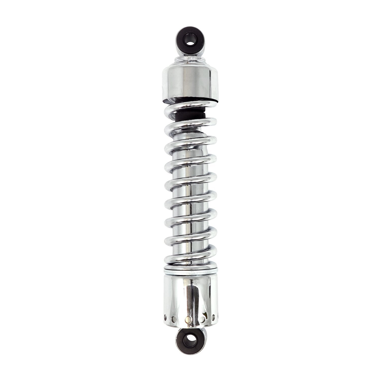 Shock absorbers 13-1/2", without cover, Chrome