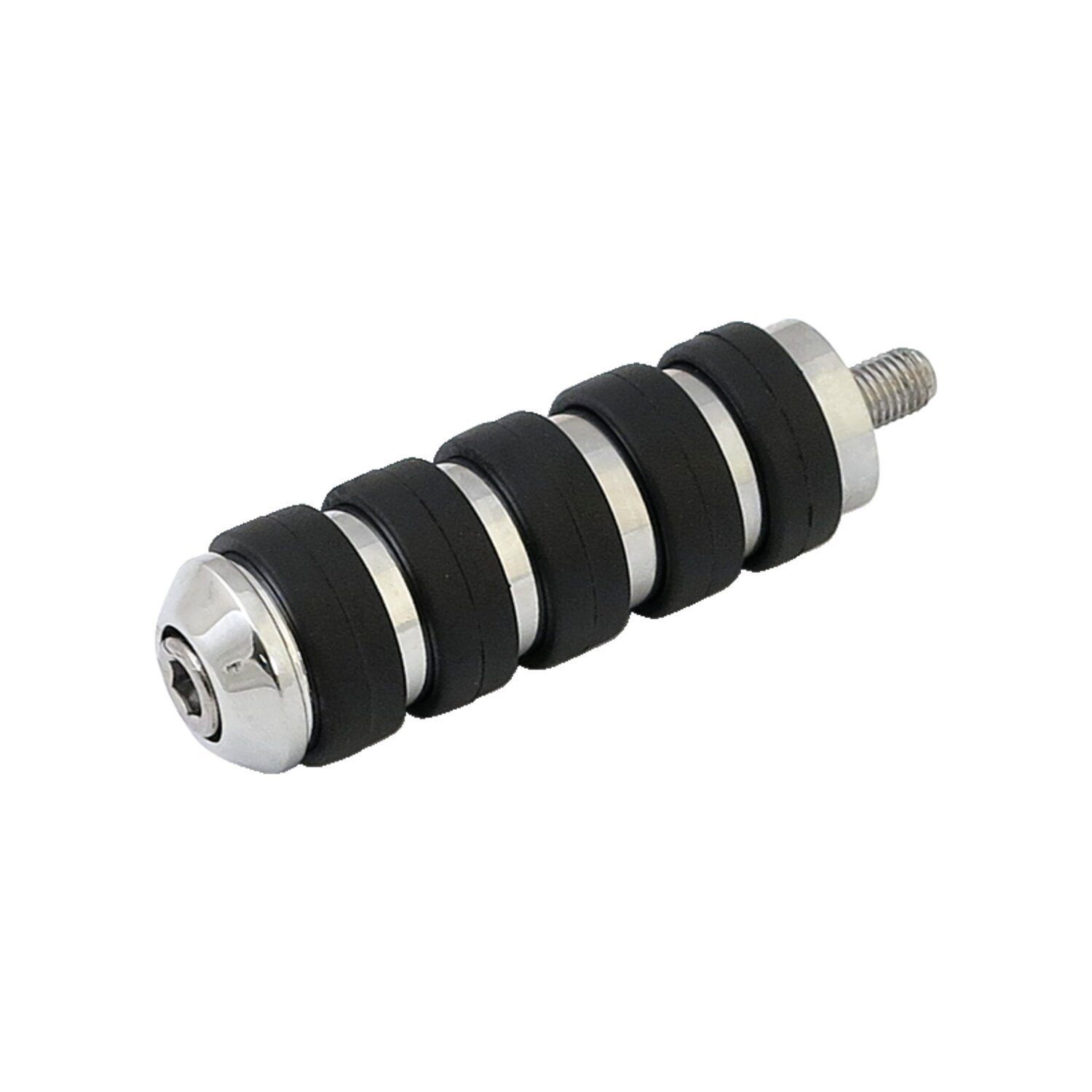Comfort shift/brake peg. extended, Chrome
