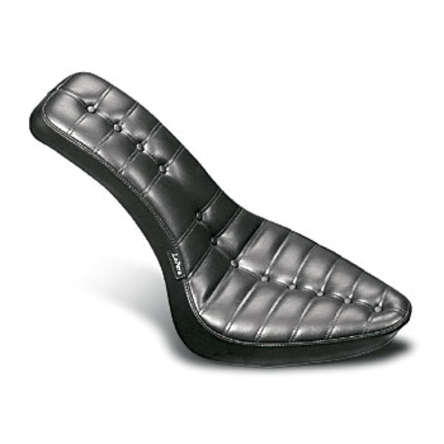 LePera, Cobra 2-up seat, Black, Pleated