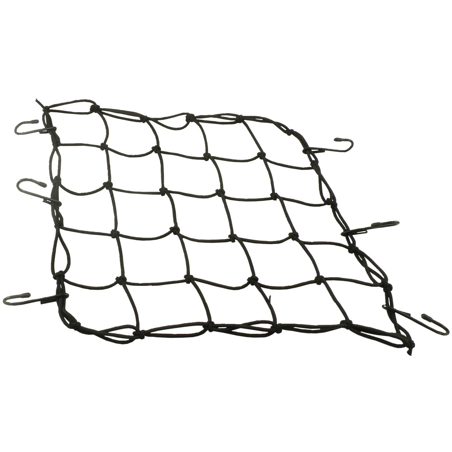 Cargo net, 15" x 15", Black, 380 mm