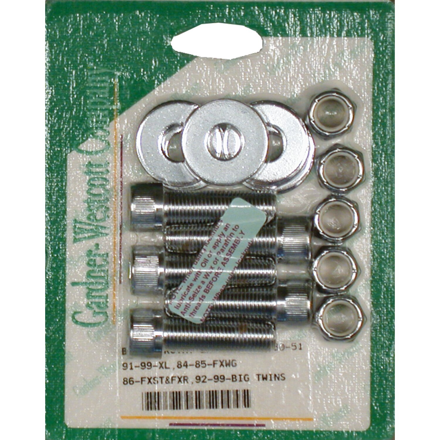 GW, rear belt pulley mount kit, allen