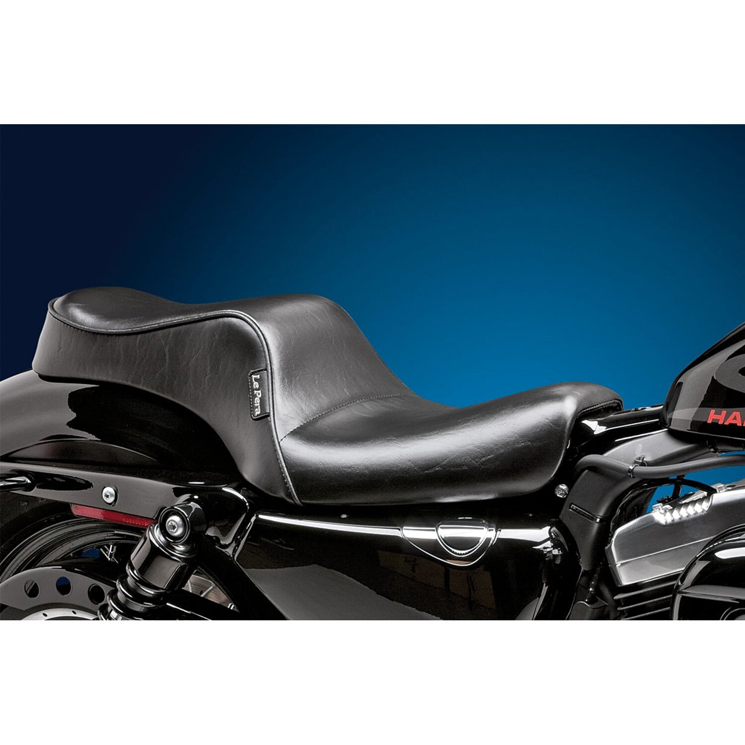 LePera, Cherokee 2-up seat. Smooth, Black, Plain