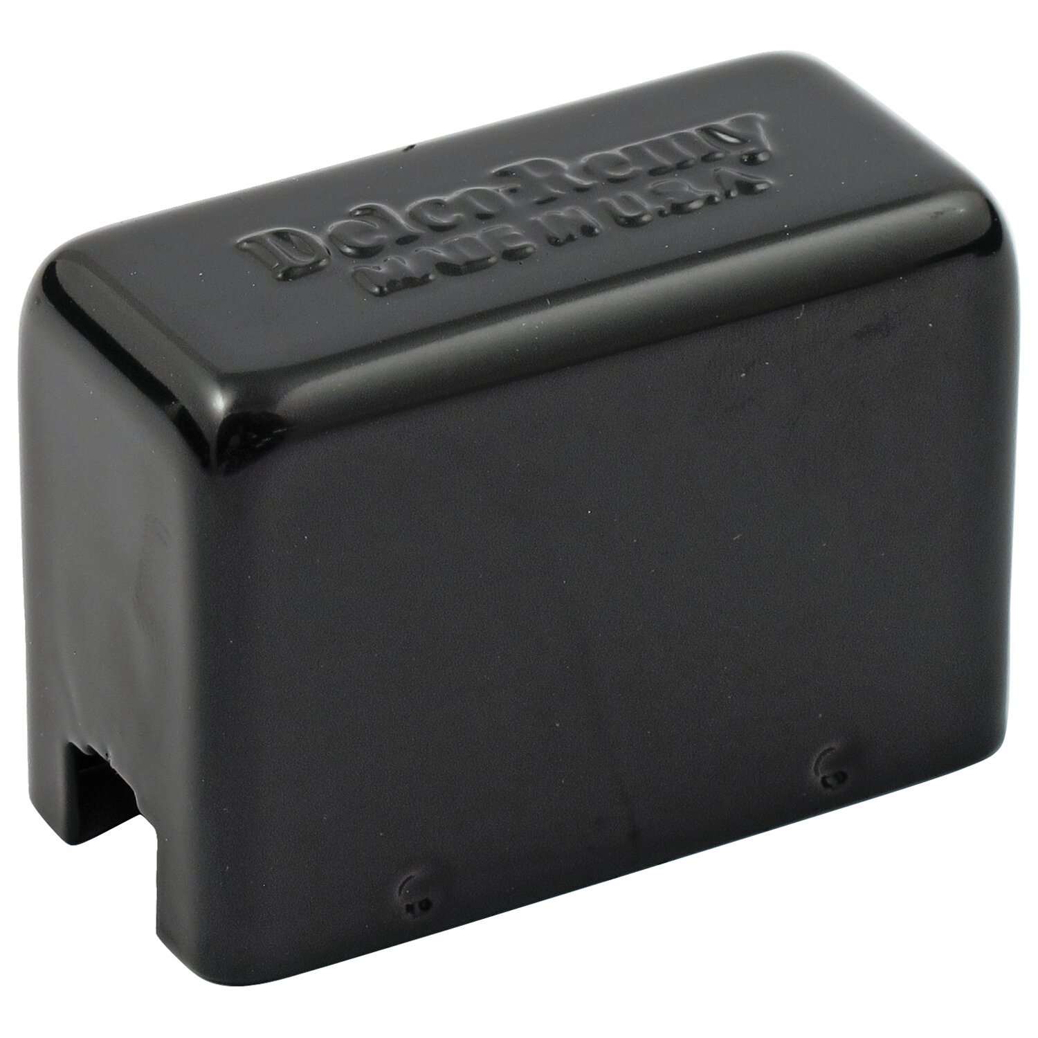 Delco-Remy regulator relay cover 2-post, Black
