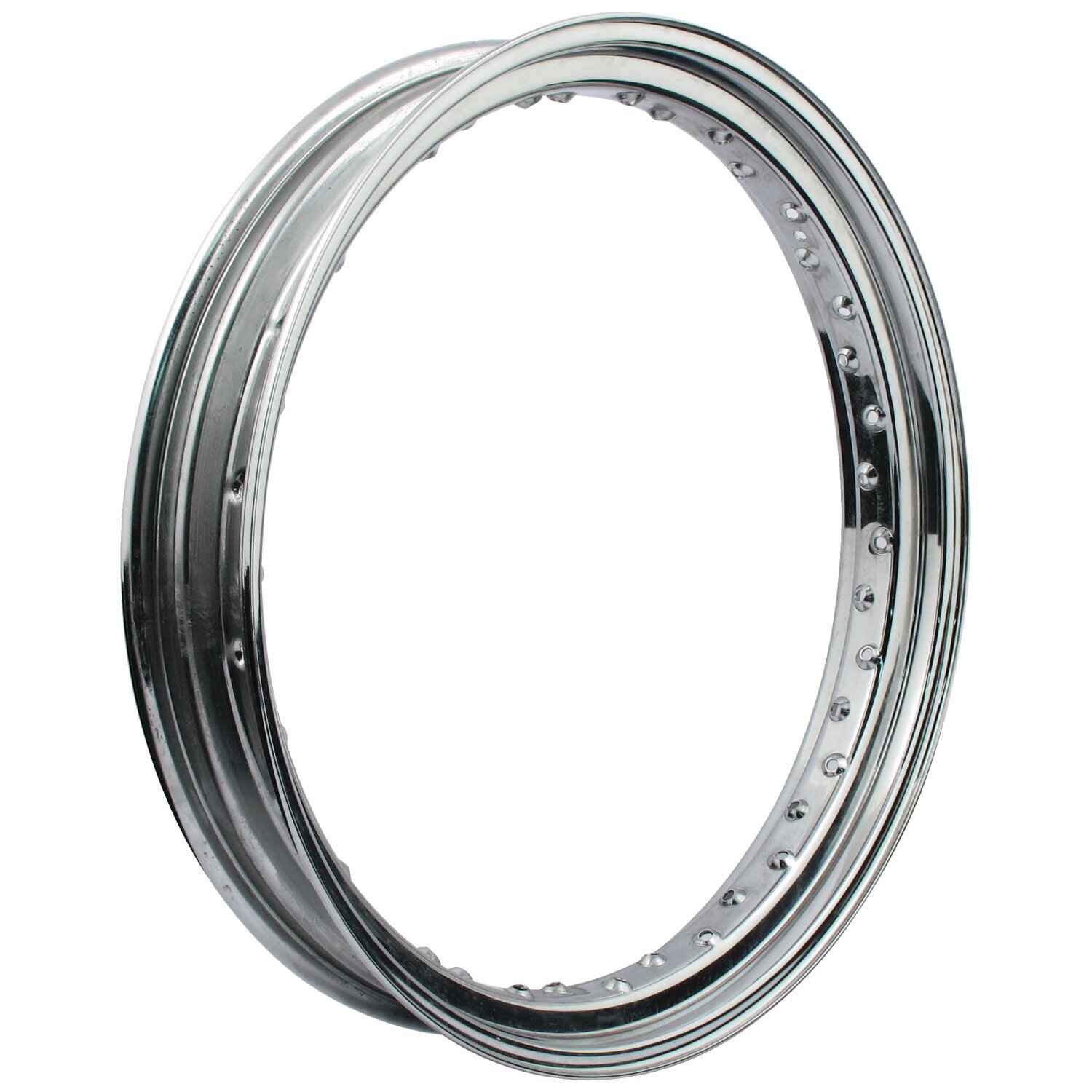 Wheel rim 3.25 x 21", deep dropcenter, Chrome