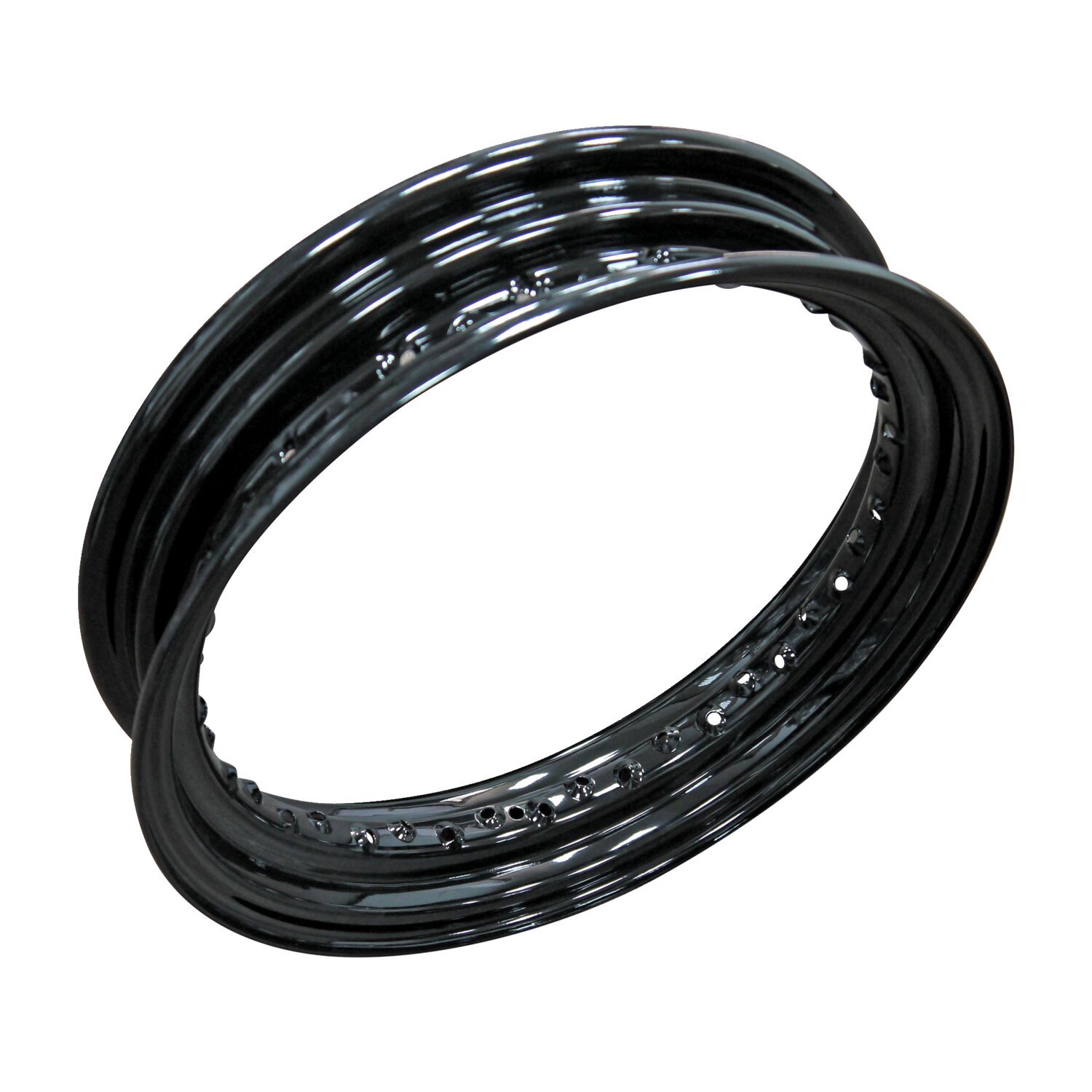 Black dropcenter rim, 3.00 x 16