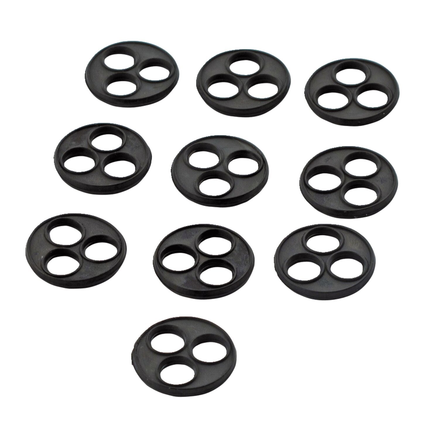MCS, 3-hole viton discs for petcocks