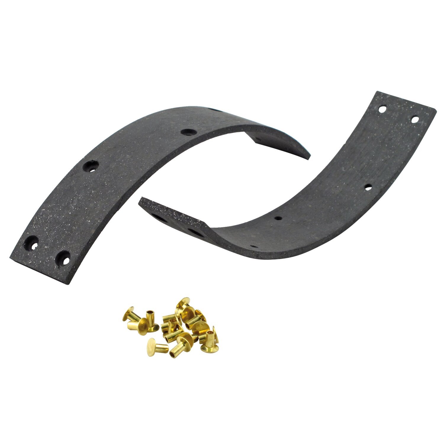 Brake drum linings, rear