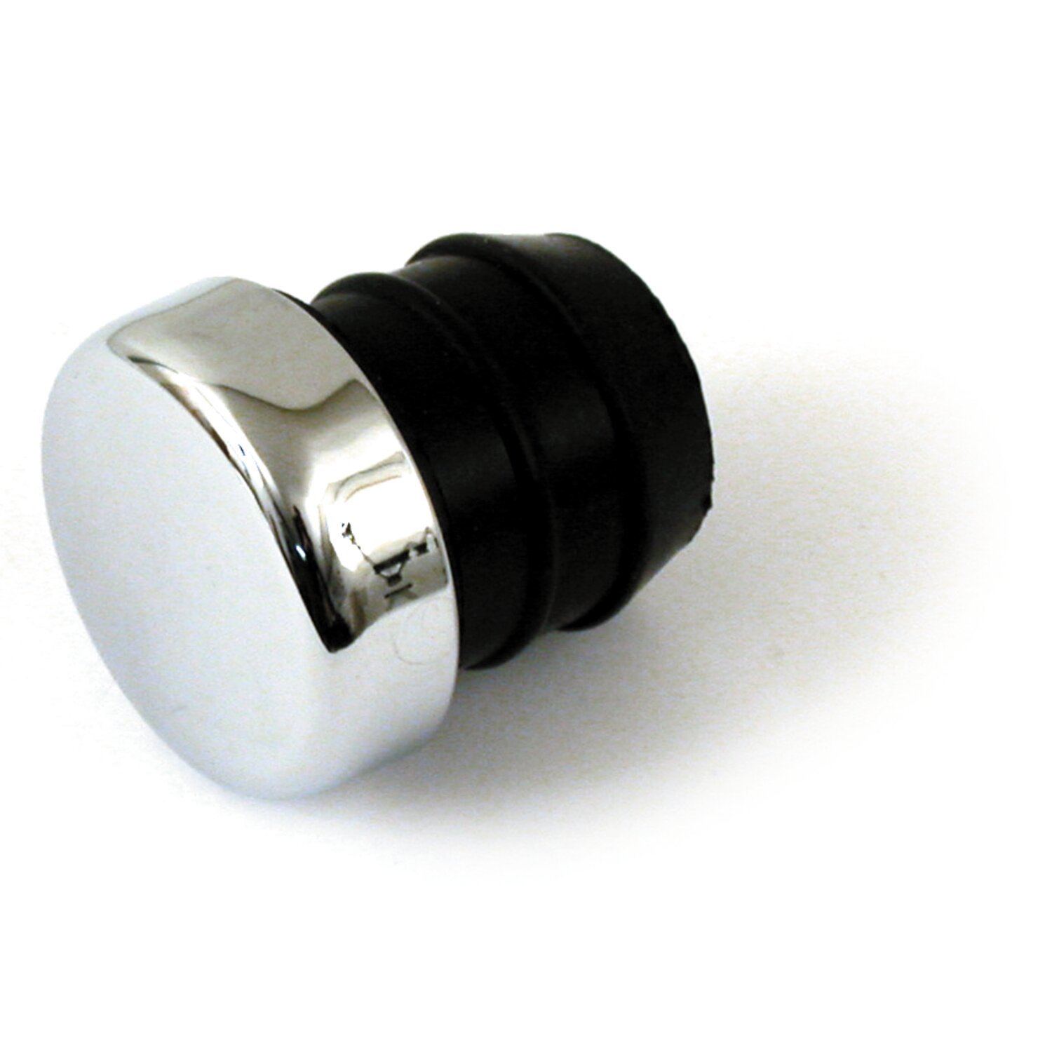 Oil tank fill plug, Chrome