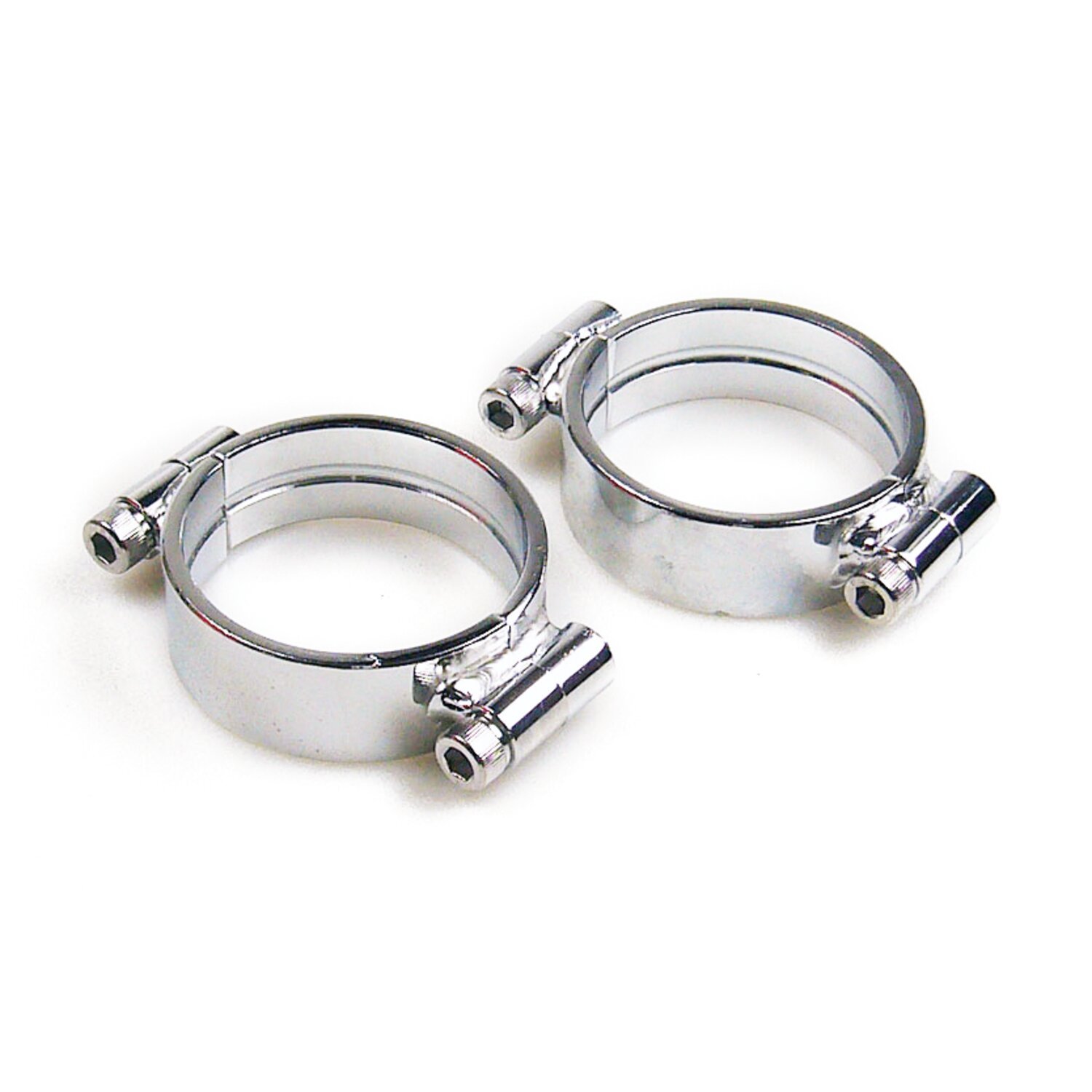 Intake clamps Heavy Duty, Chrome