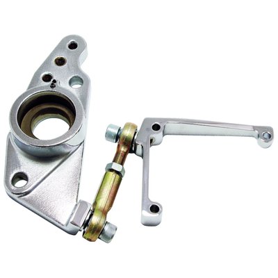 An add-on to the frame, improves handling of your Touring by keeping motor/swingarm assembly aligned with the chassis. Causes no extra vibrations. Does not influence ground clearance. Easy installation. 
- Add-on to frame 
- Prevent sideways swingarm movement 