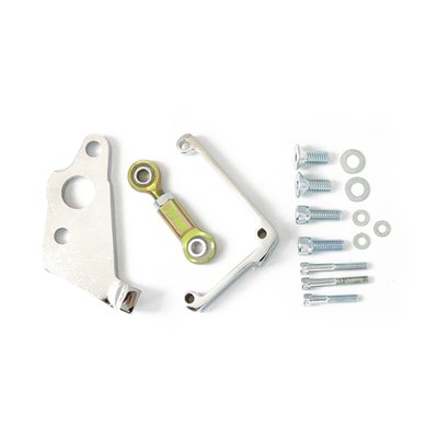 An add-on to the frame, improves handling of your Touring by keeping motor/swingarm assembly aligned with the chassis. Causes no extra vibrations. Does not influence ground clearance. Easy installation. 
- Add-on to frame 
- Prevent sideways swingarm movement. 
Note: Will not fit with OEM exhaust headers. 