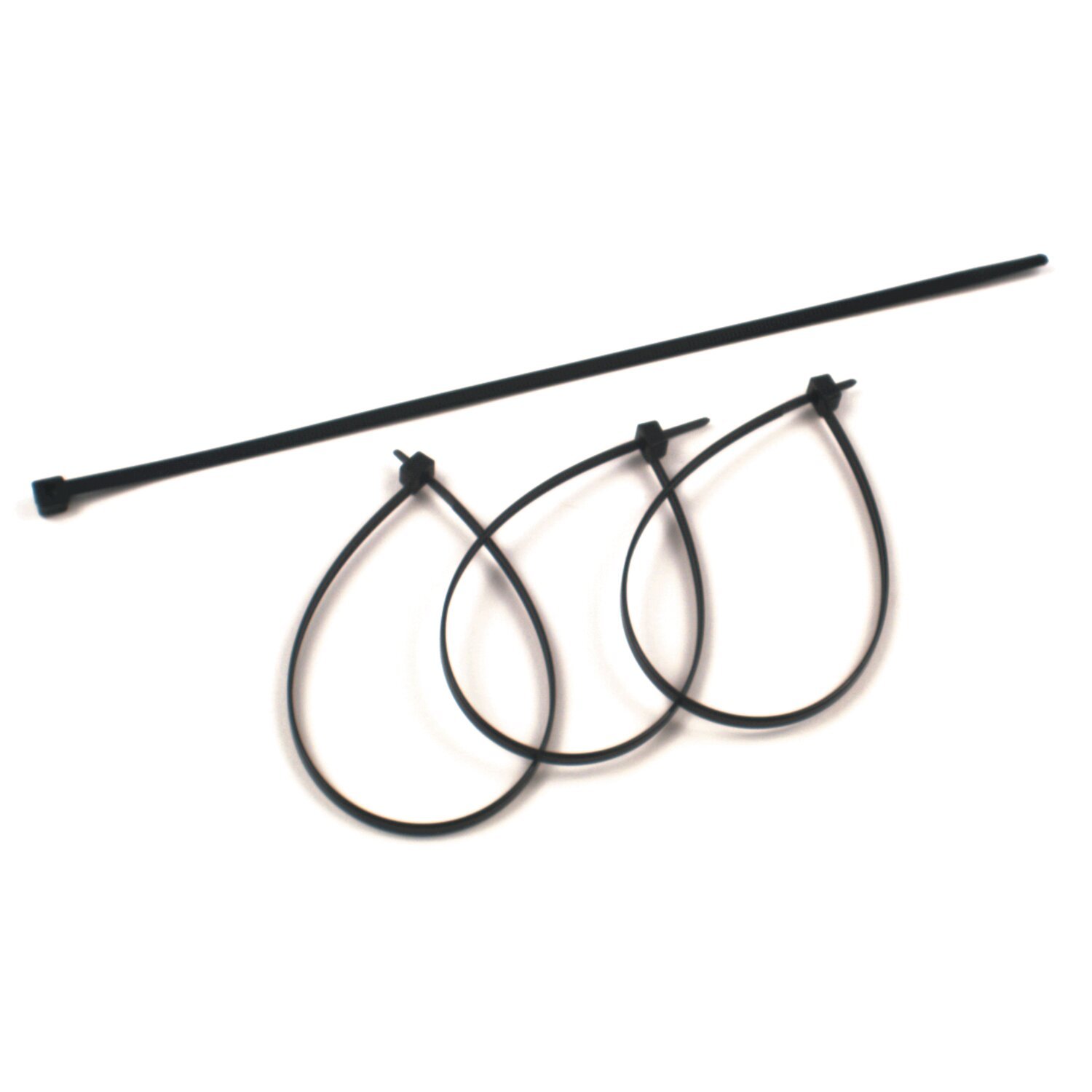 MCS, cable straps. 10.75" (27.5cm, Black
