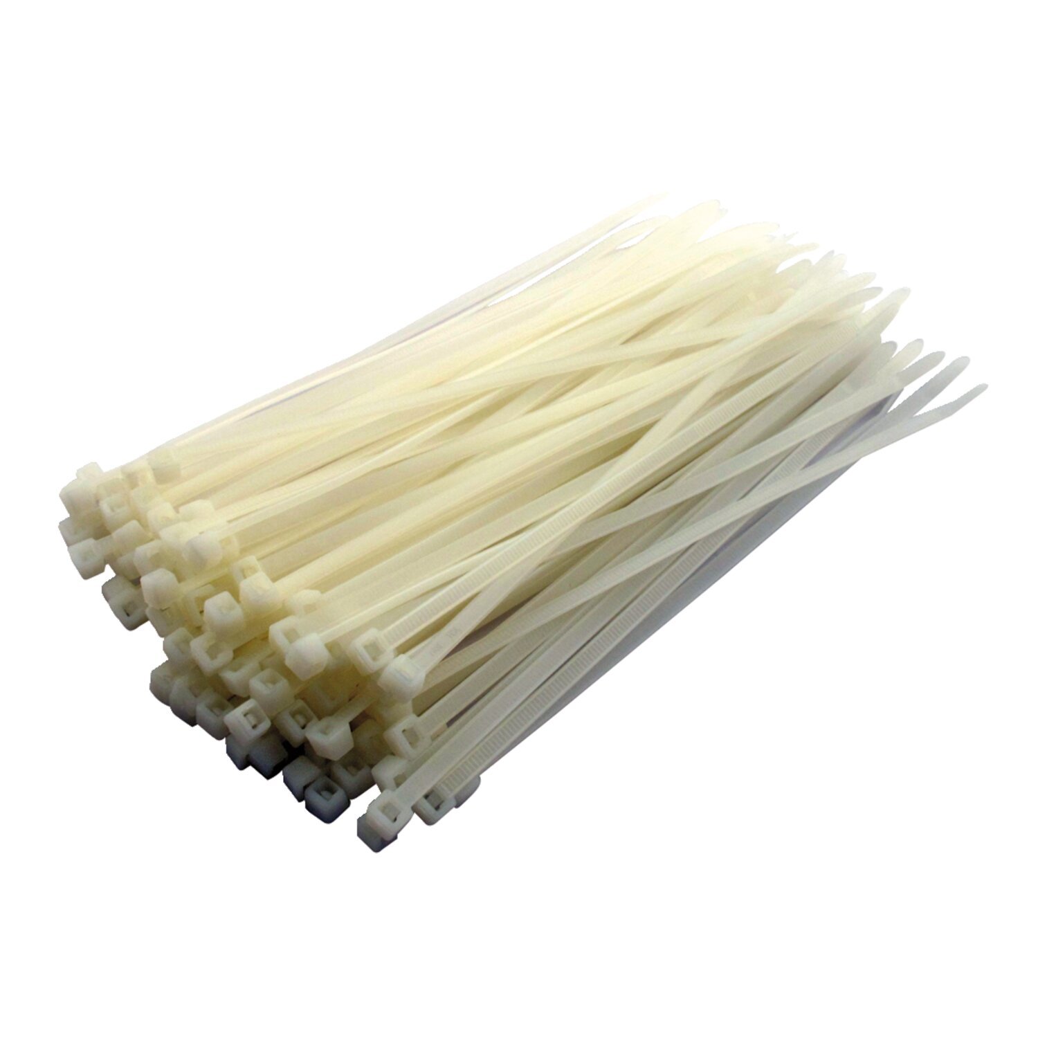 MCS, cable straps. 8" (20cm, White