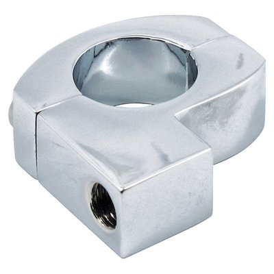 Used to mount a standard M10x1.25 mirror on a 1" handlebar.