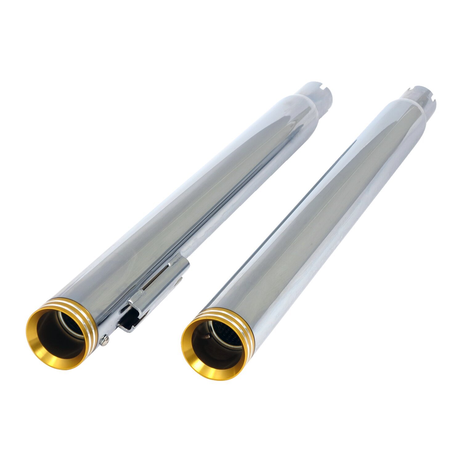Slip-on slim Touring muffler set 28" long