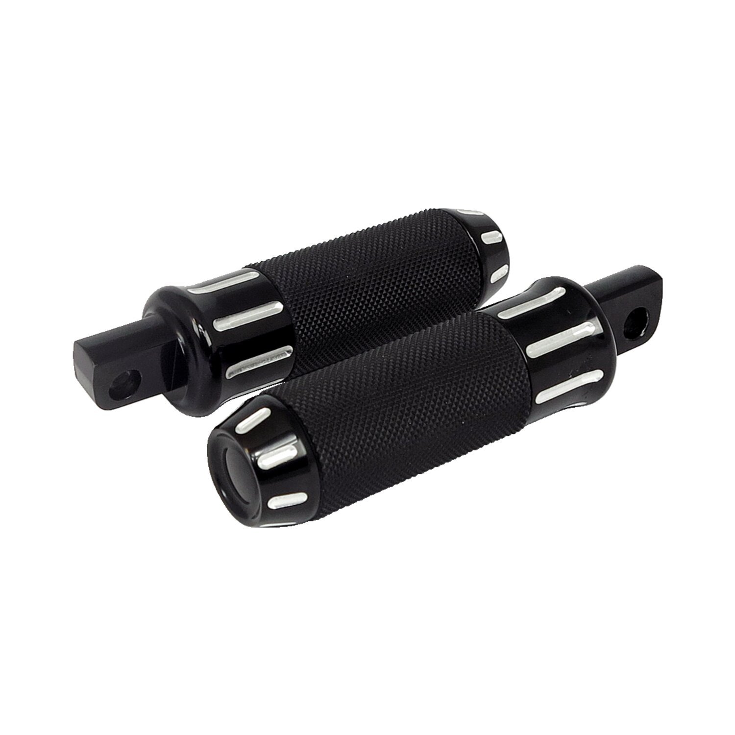 Cobra footpegs. contrast machined, Contrast Cut