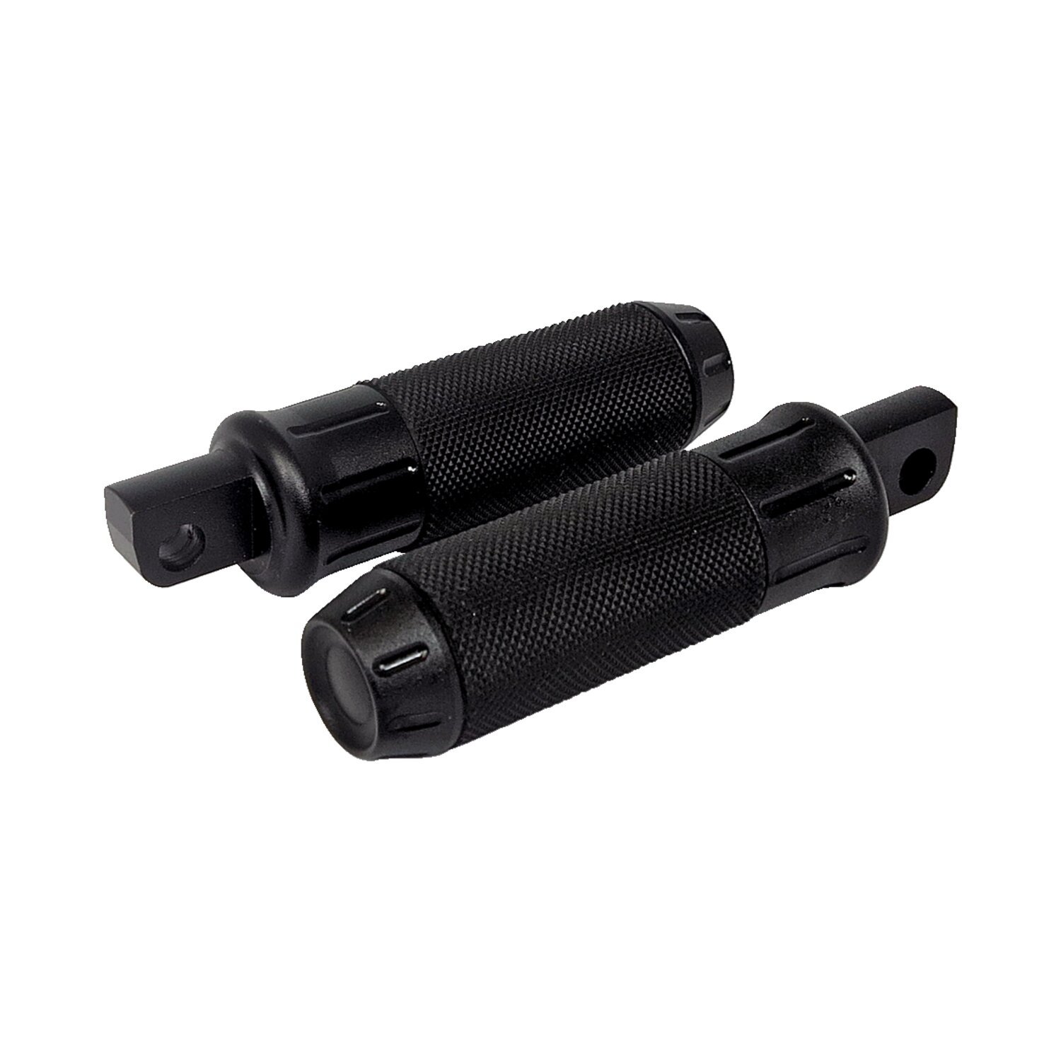 Cobra footpegs. stealth tone, Black, Matte