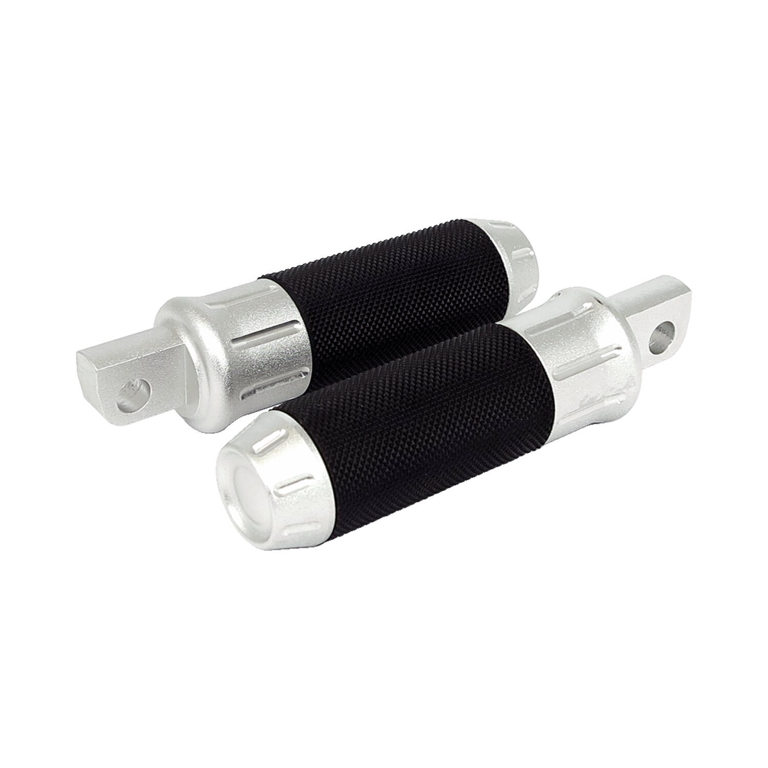 Cobra footpegs. shot peened, Chrome