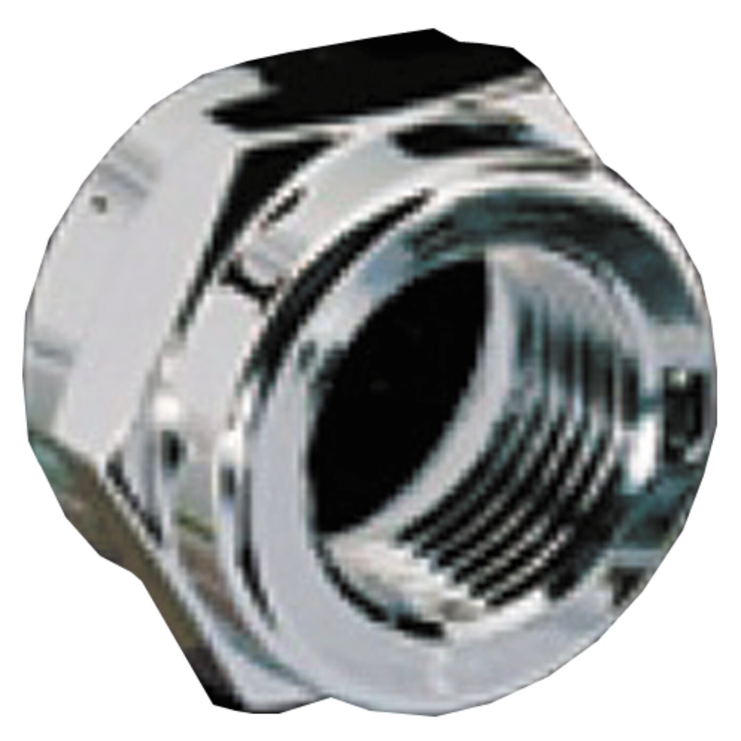 Pingel, adapter nut, 3/8 NPT to 22mm tanks, Chrome