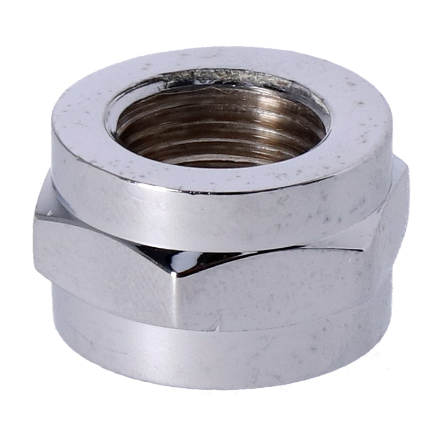 Adapter nut, 3/8 npt to 22mm tanks