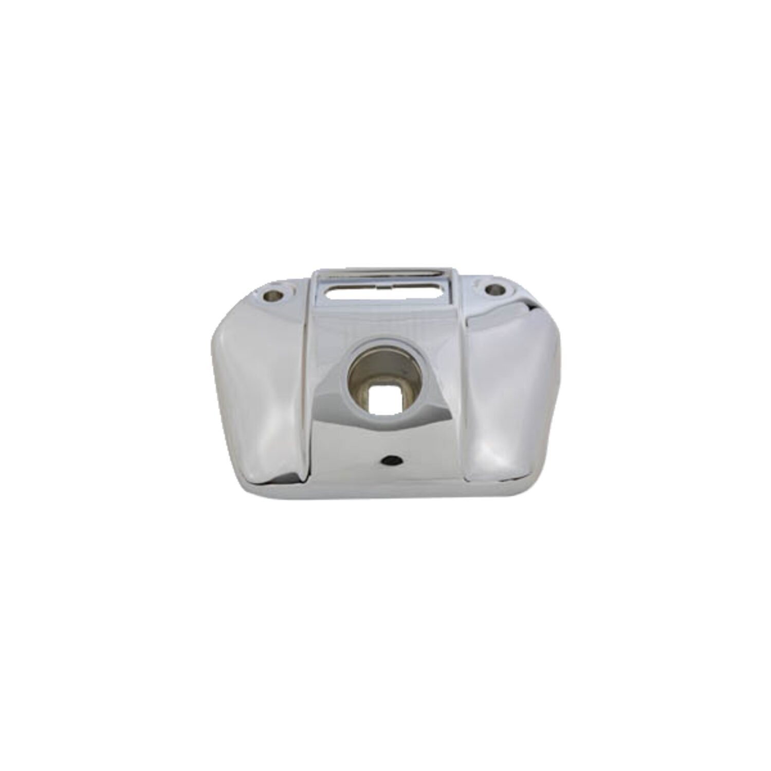 Fxd, FXR, XL headlamp mounting bracket. slotted-hole, Chrome