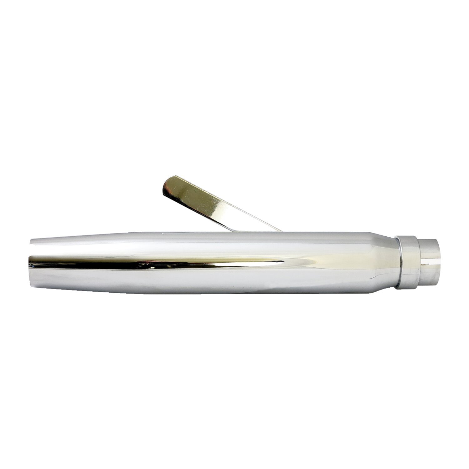 Tapered universal muffler16" long, Chrome