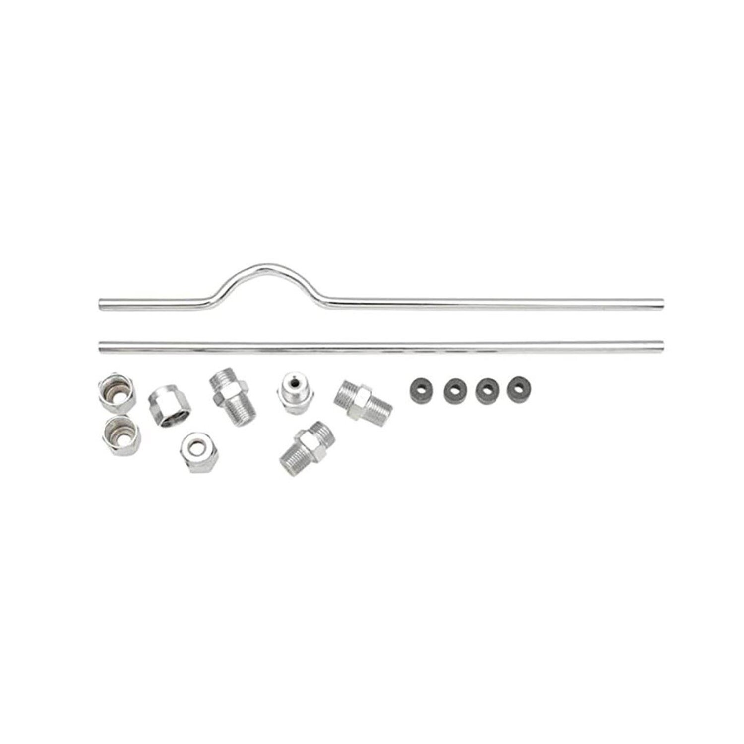 Sportster rocker box oil line kit, Chrome