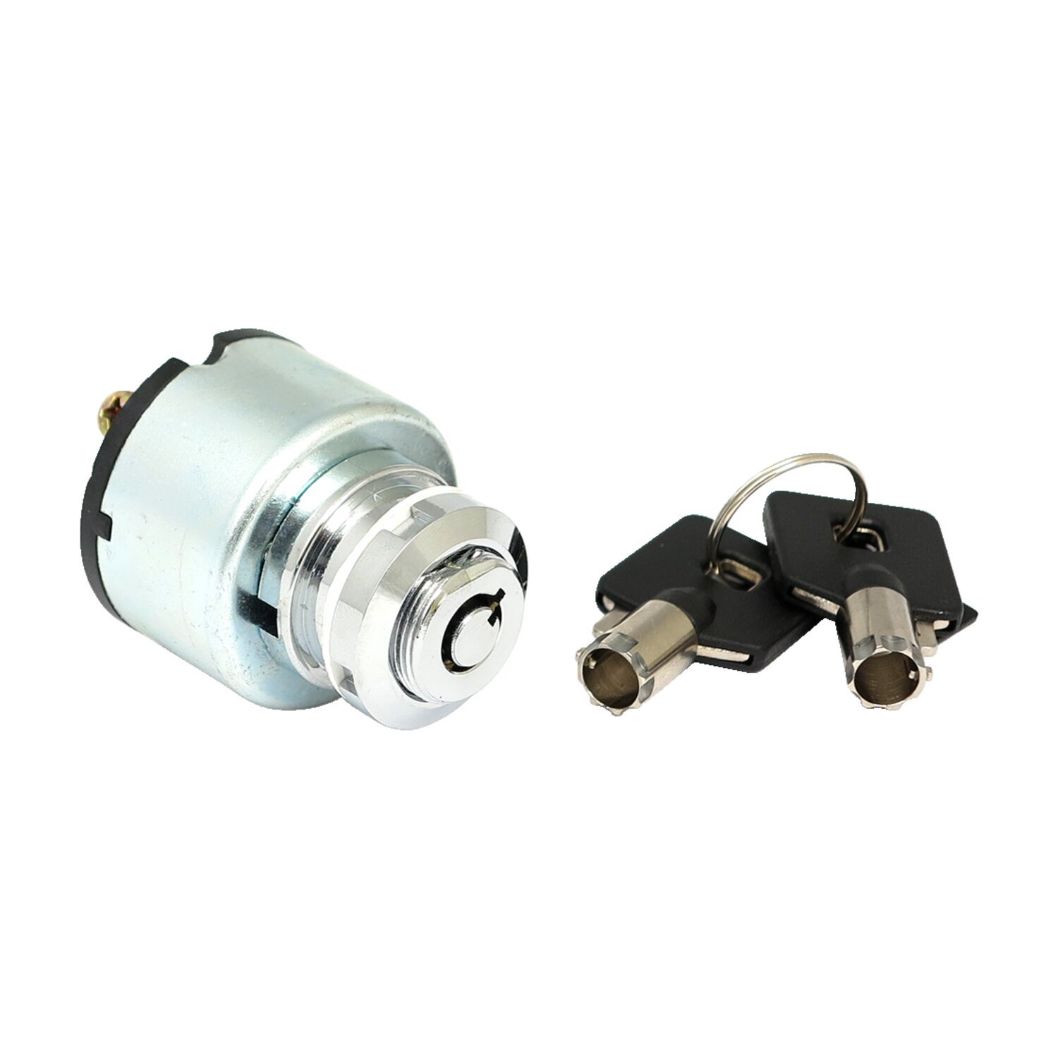 FX style ignition switch 'thick', round key, Chrome