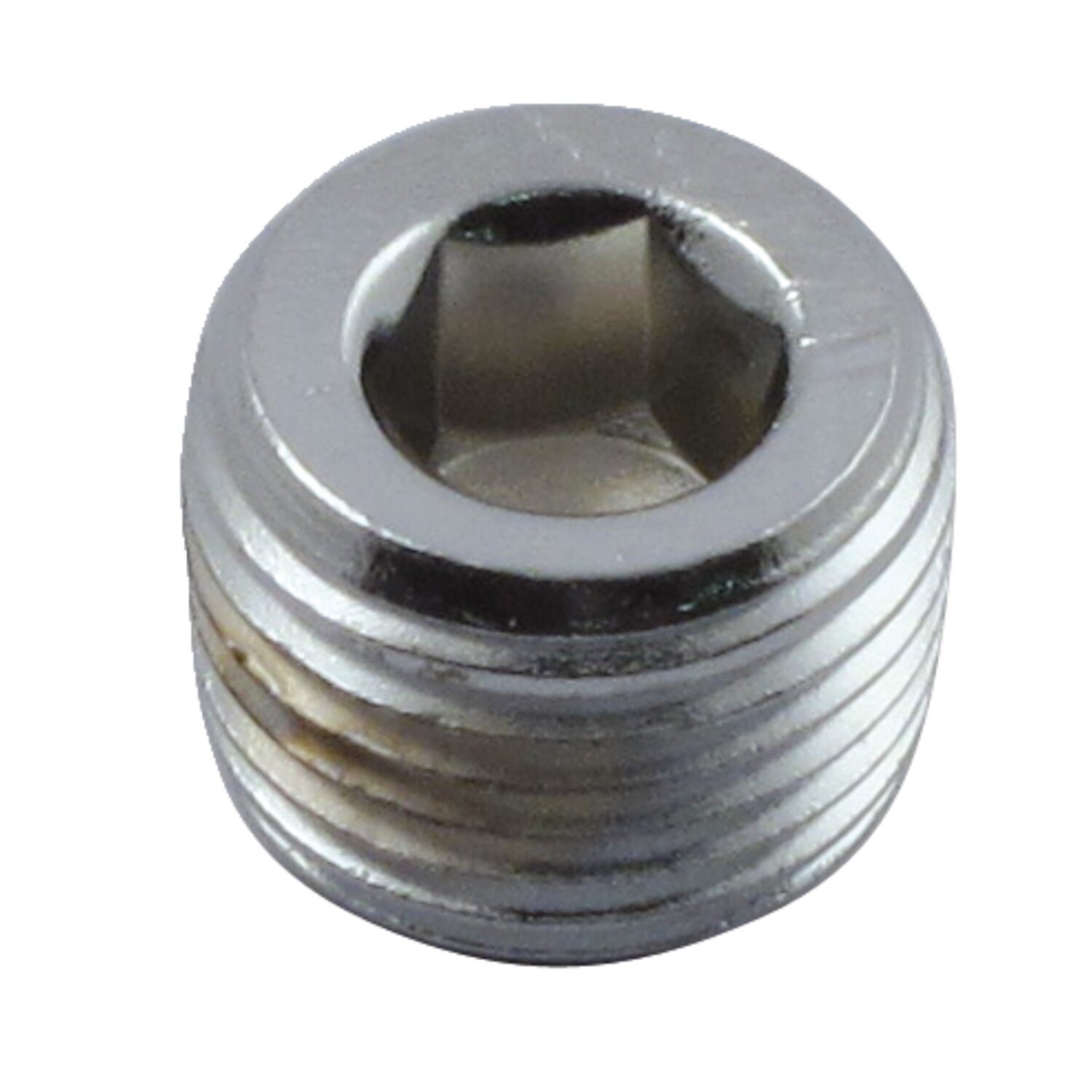 GW, 1/8-27 NPT allen pipe plug, Chrome