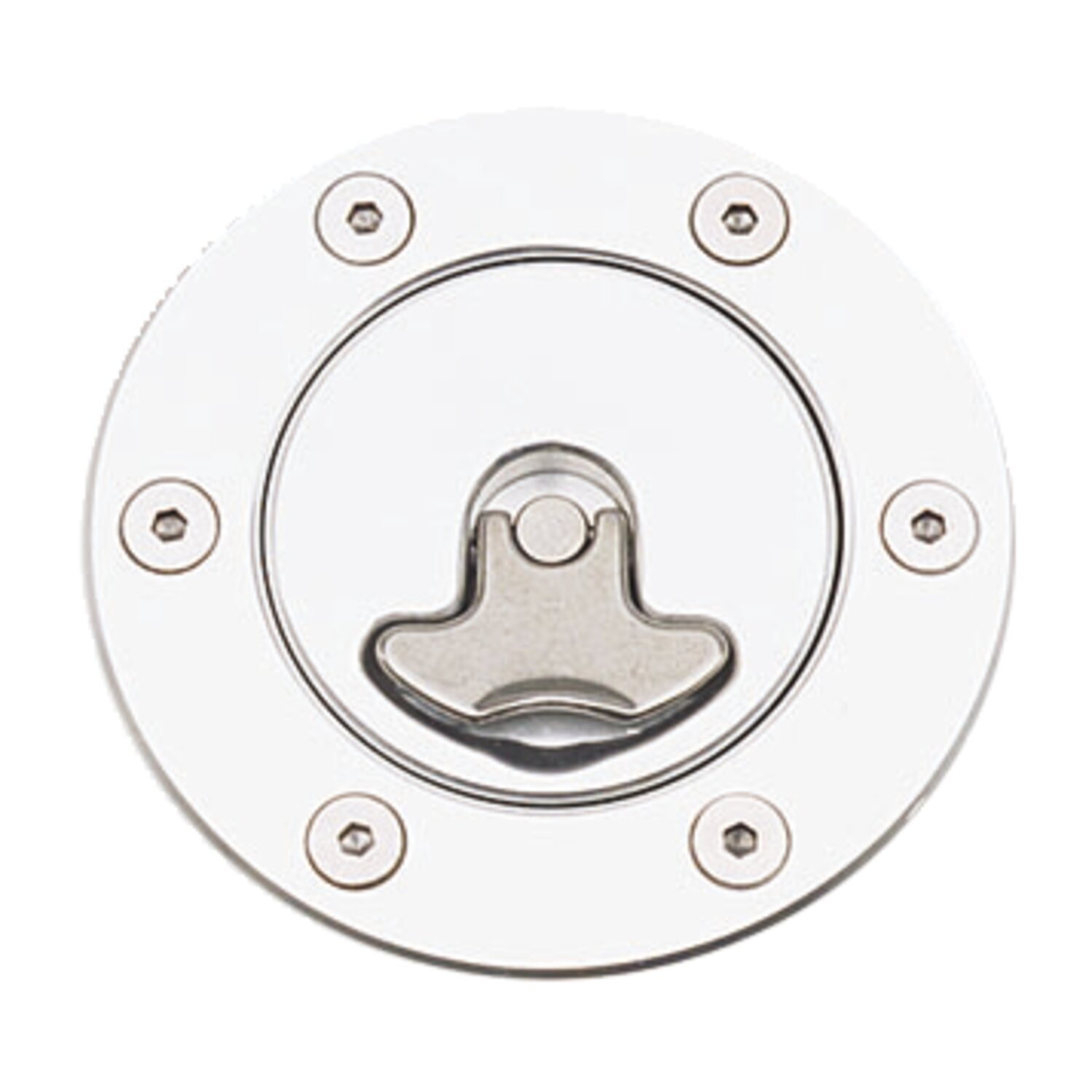 Bolt-in aero-filler, vent, no lock, Chrome