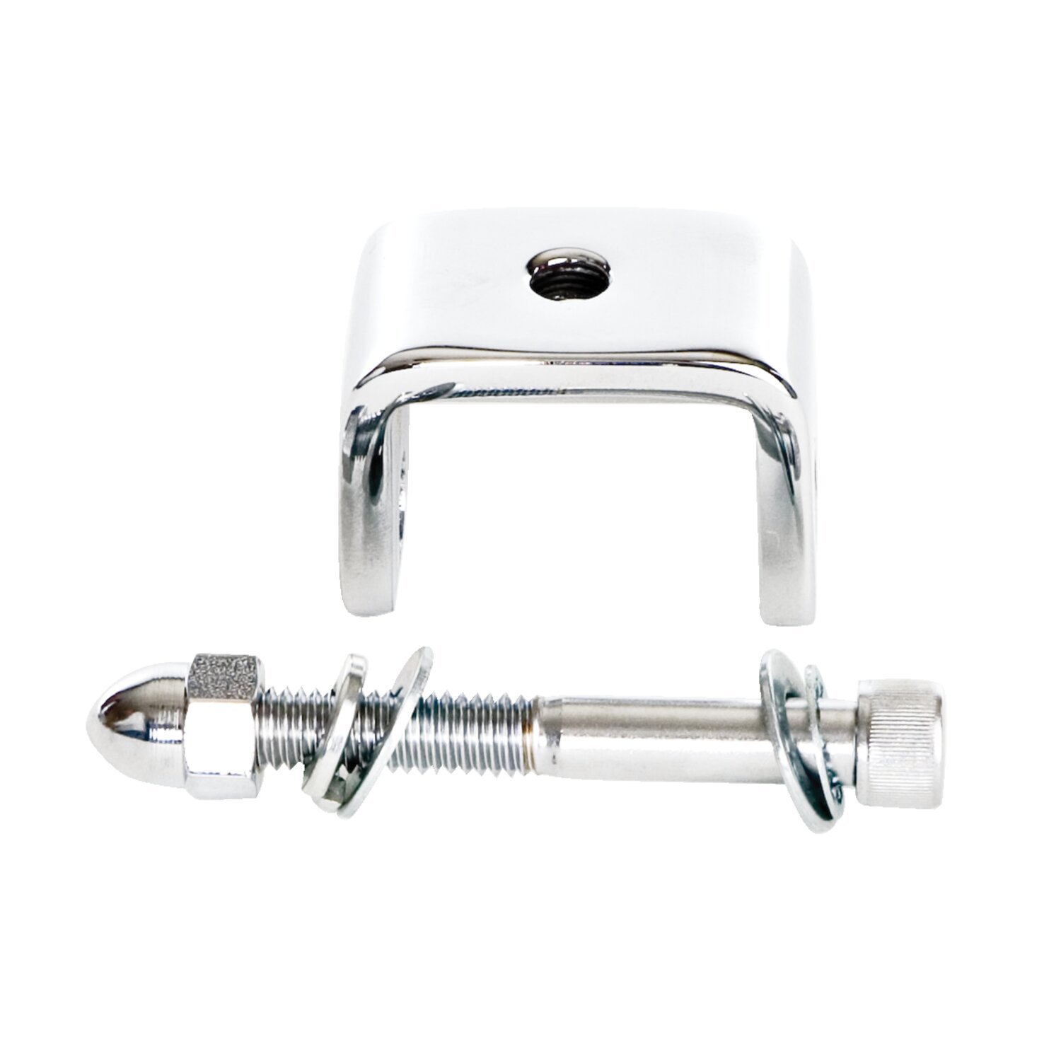Paughco, Headlamp mount for springer forks, Chrome
