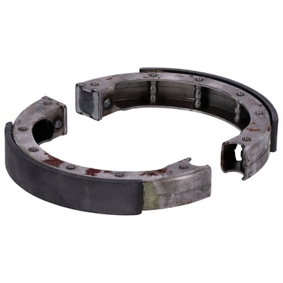 OEM style reproduction. Ready to install brake shoe set. Repl. 4040-36A (44402-36). 

Note: These brake shoes & linings will not fit MCS 903798 (black/chrome) and 903801 (chrome) front double cam brake drum kit. 903798 and 903801 will take 597804 brake shoes and lining and the regular 903821 linings only.