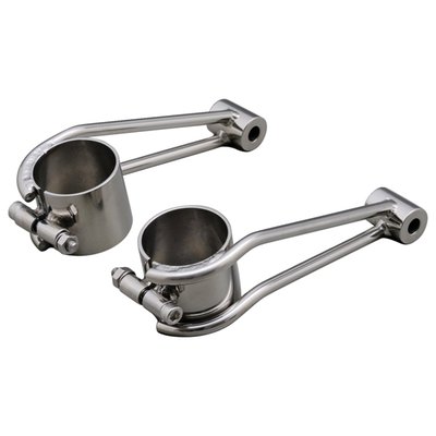 Polished stainless steel. Compatible with 900937 (chrome) and 900938 (black with chrome trim ring) Vintage headlamps.