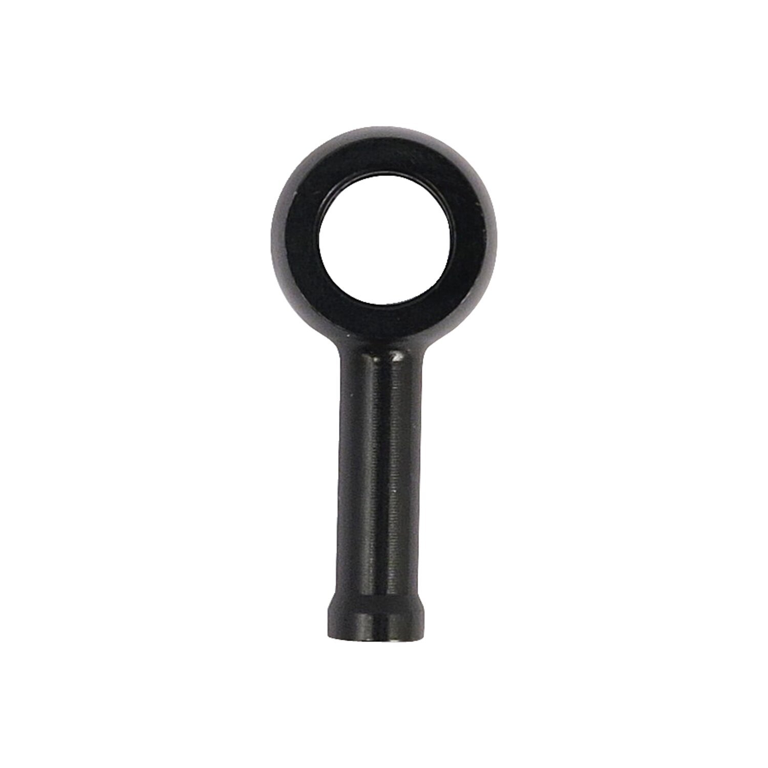 TRW Varioflex Banjo black 3/8"-10mm straight, Black Anodized