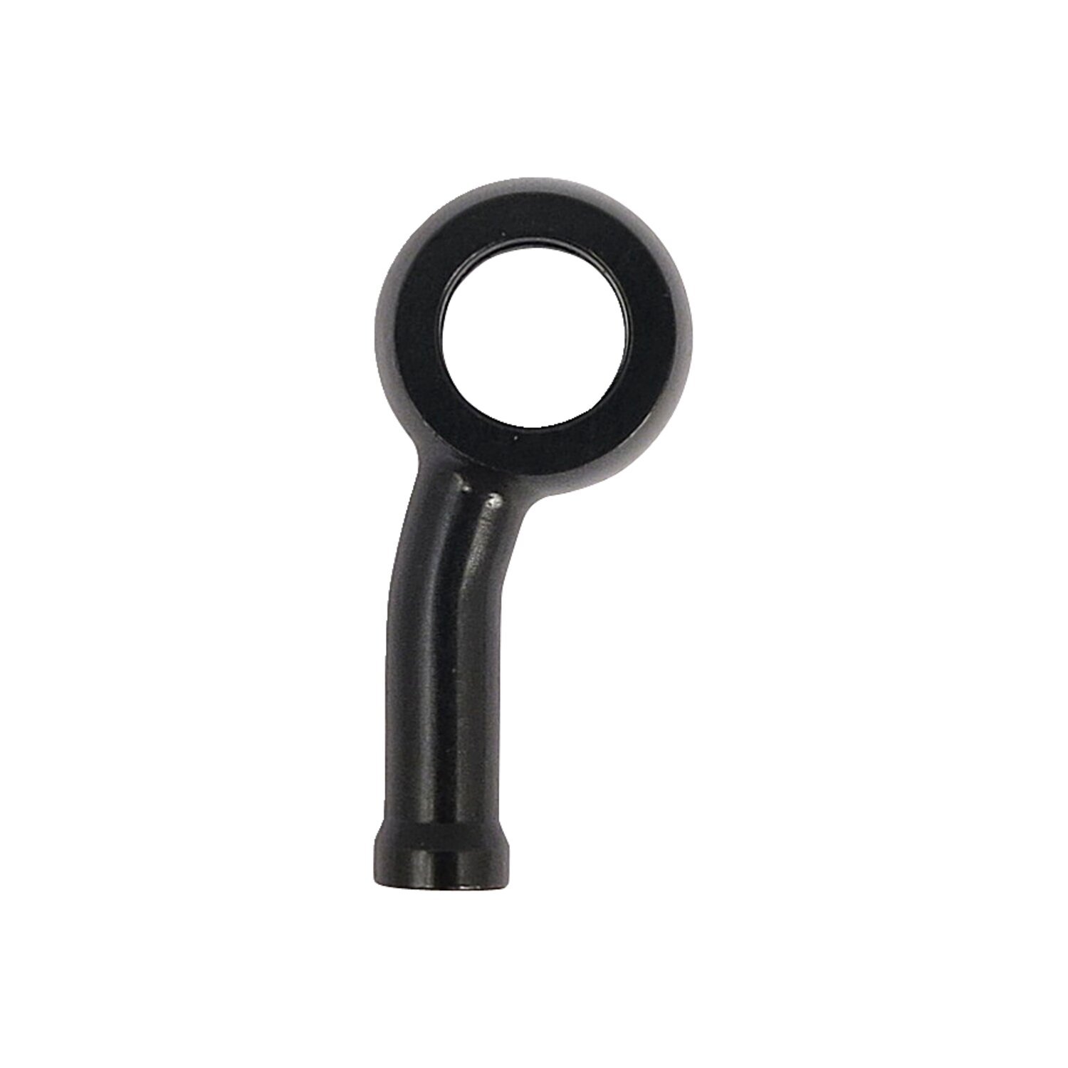 TRW Varioflex Banjo fitting black 3/8"-10mm, 20 degree right, Black Anodized