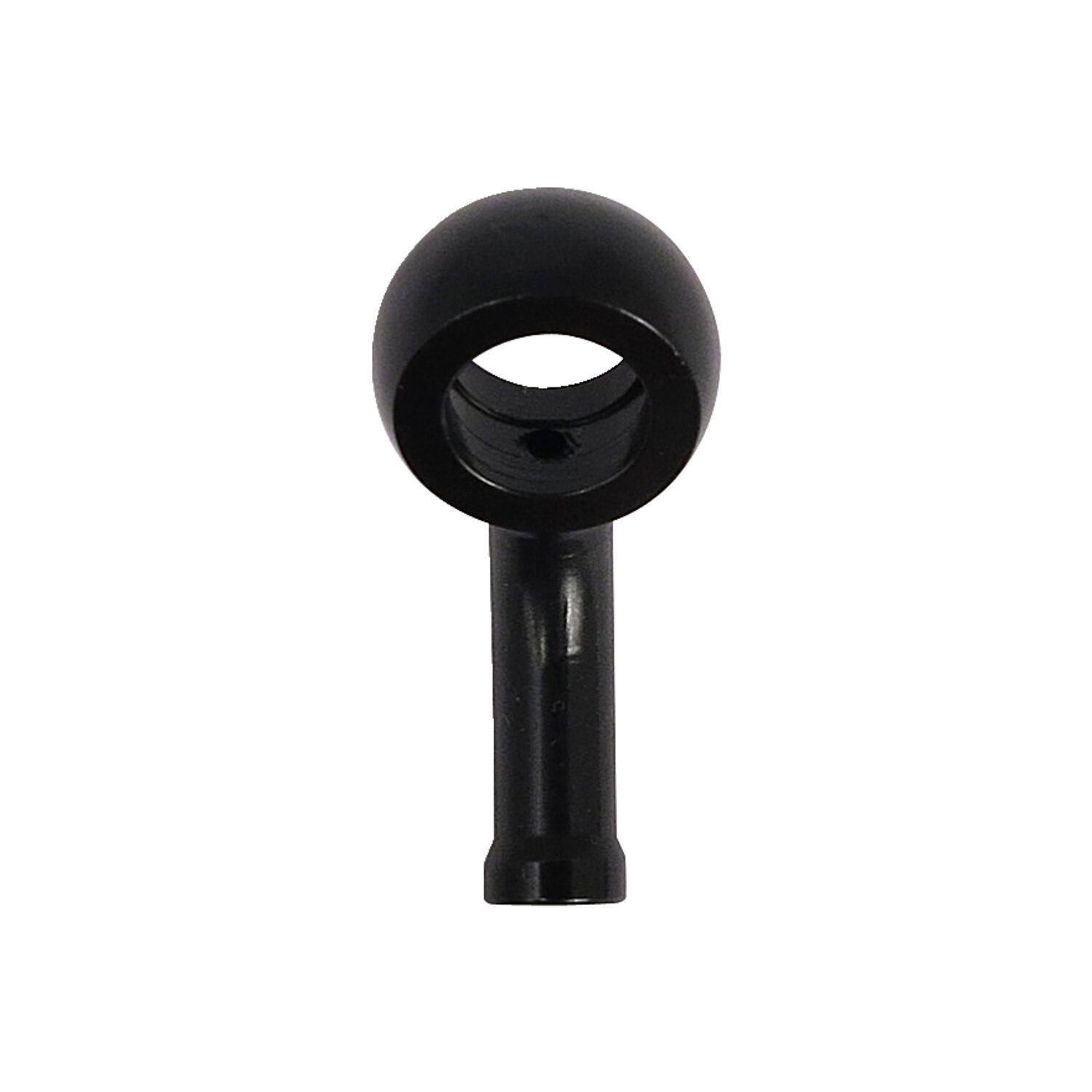 TRW Varioflex Banjo fitting black 3/8"-10mm, 45 degree down, Black Anodized