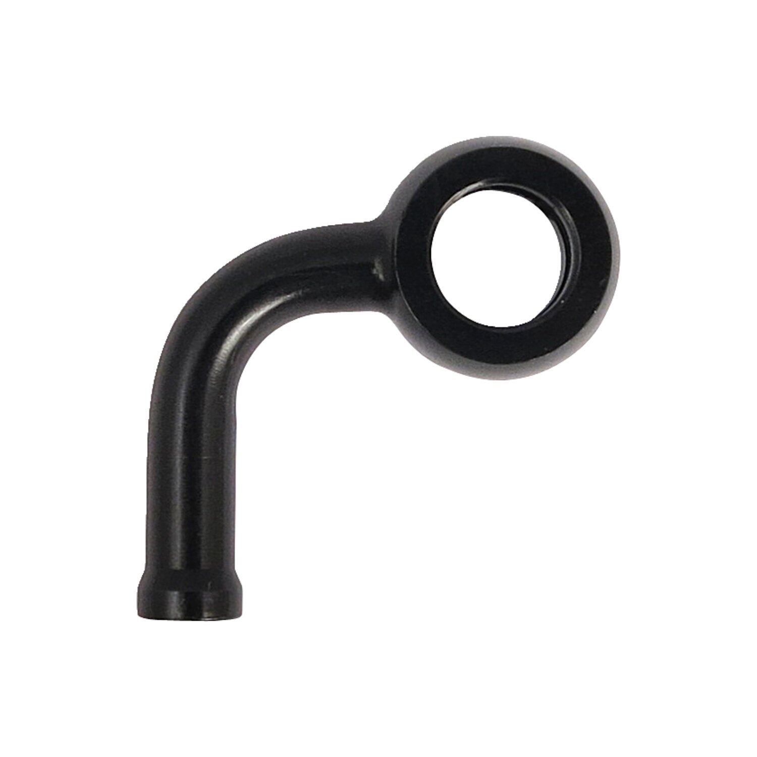 TRW Varioflex Banjo fitting black 3/8"-10mm, 90 degree right