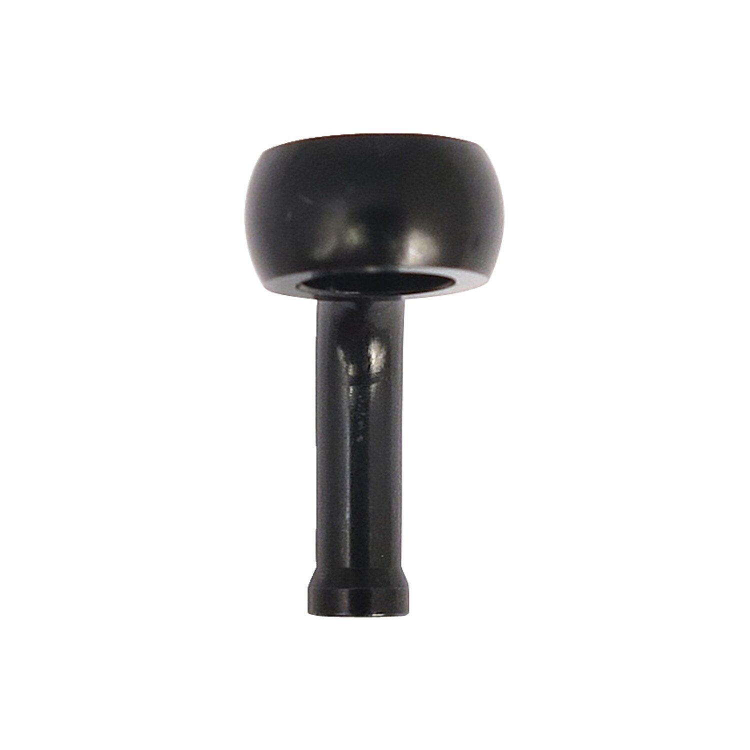TRW Varioflex Banjo fitting black 3/8"-10mm, 90 degree down, Black Anodized
