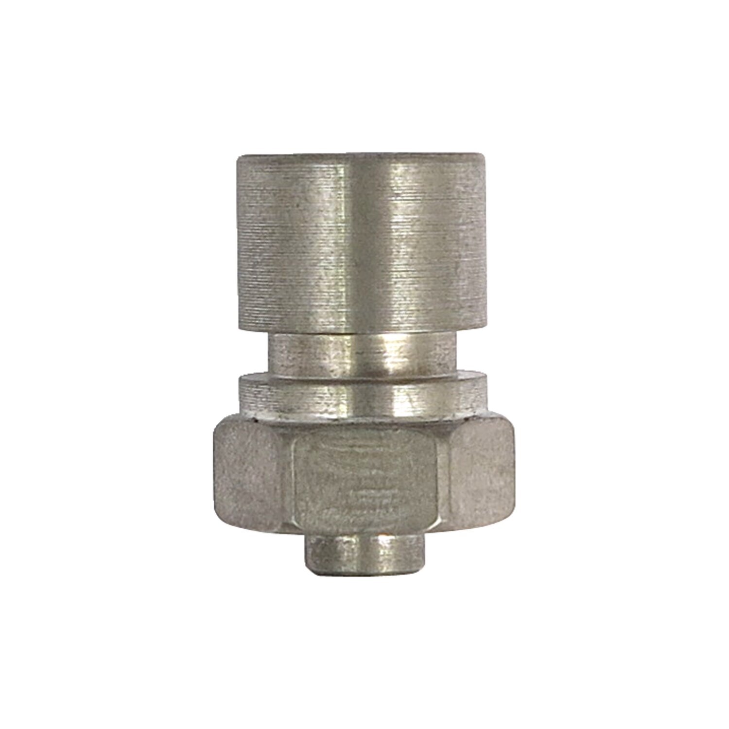 TRW Varioflex brake line connector stainless M10x1.00, Polished