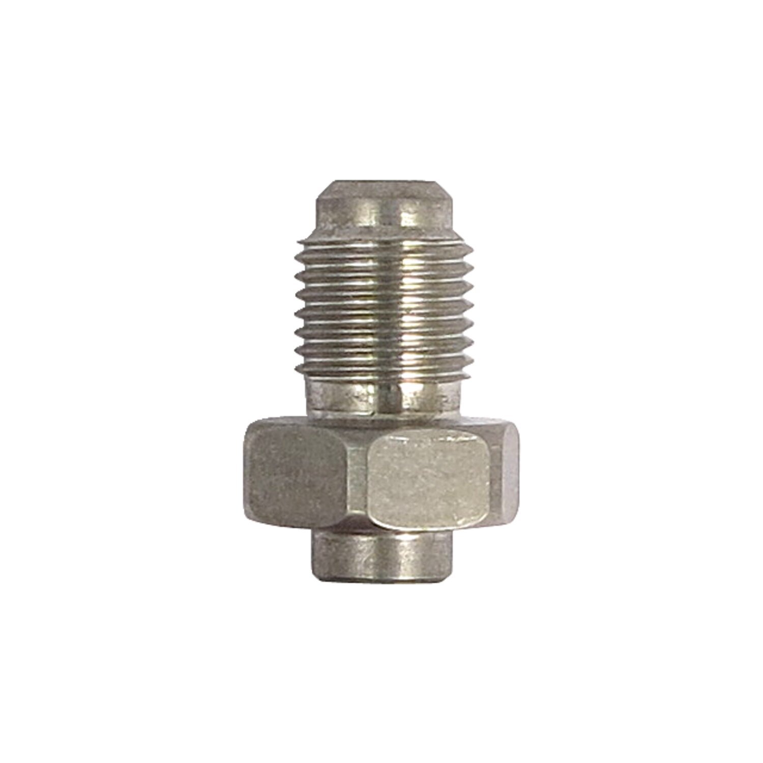 TRW Varioflex brake line connector stainless M10x1.00, Polished