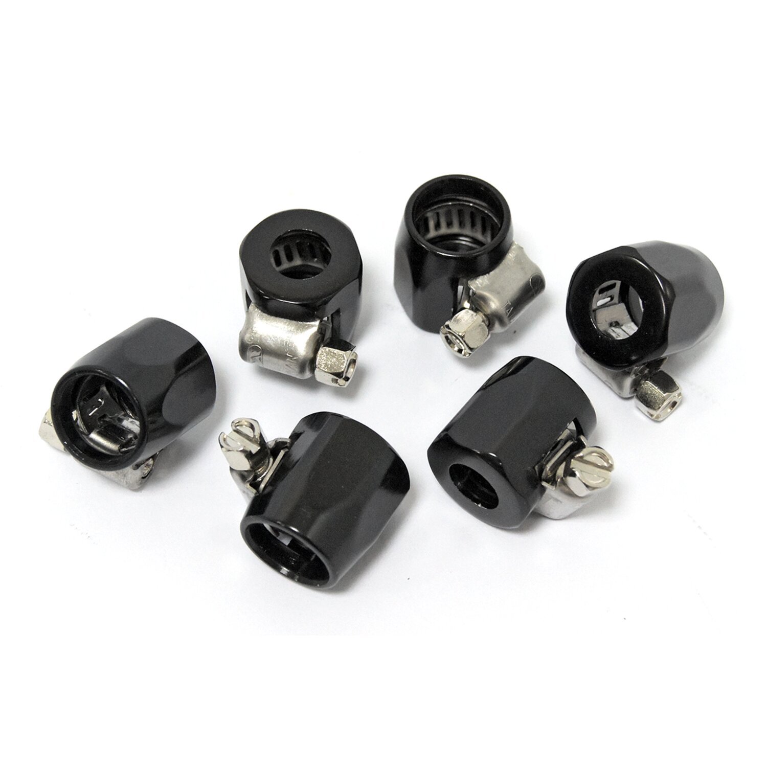 Econ-o-fit hose clamps. 1/4, Black