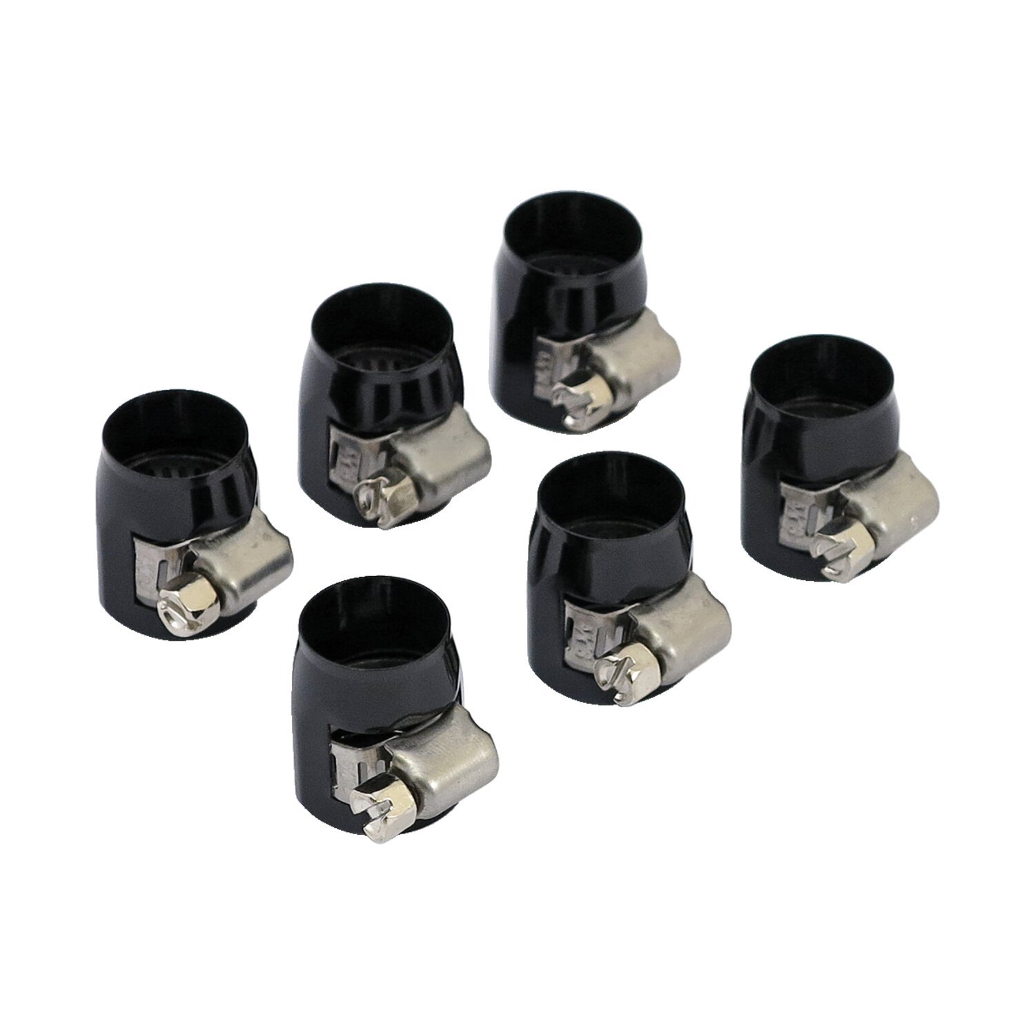 Econ-o-fit hose clamps. 5/16" to 3/8, Black