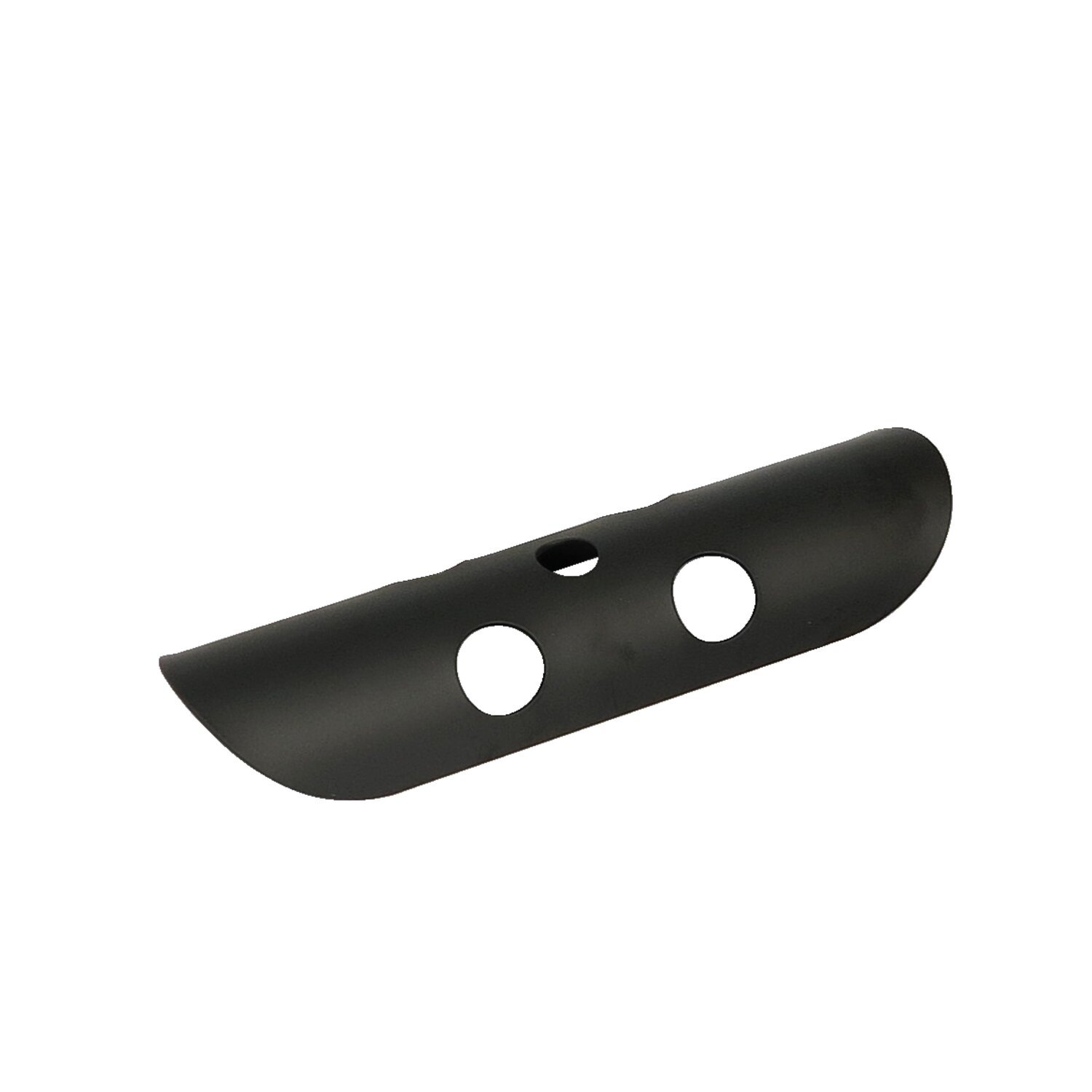 Universal bullet hole heat shield 7" long, Black