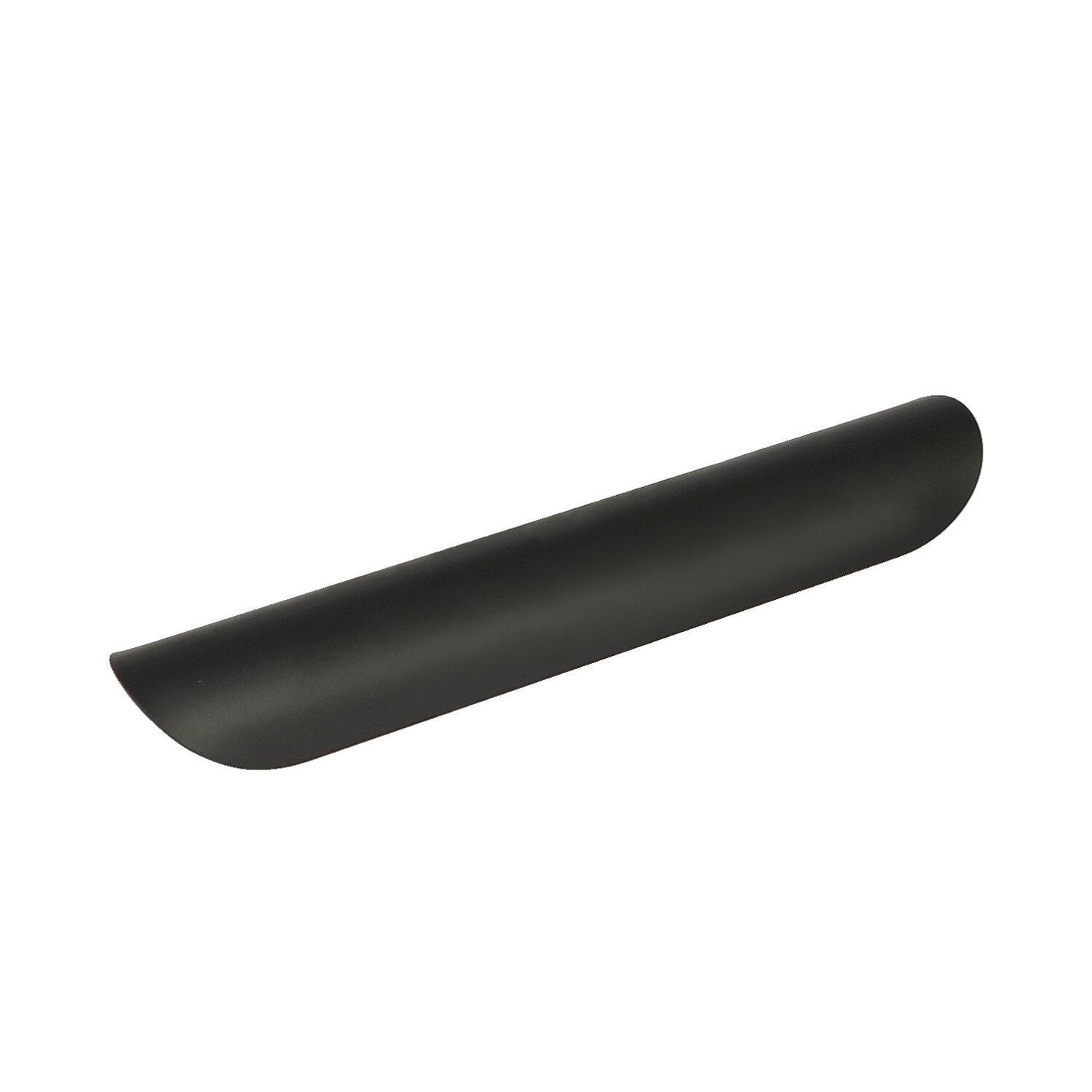 Universal smooth heat shield 10" long, Black