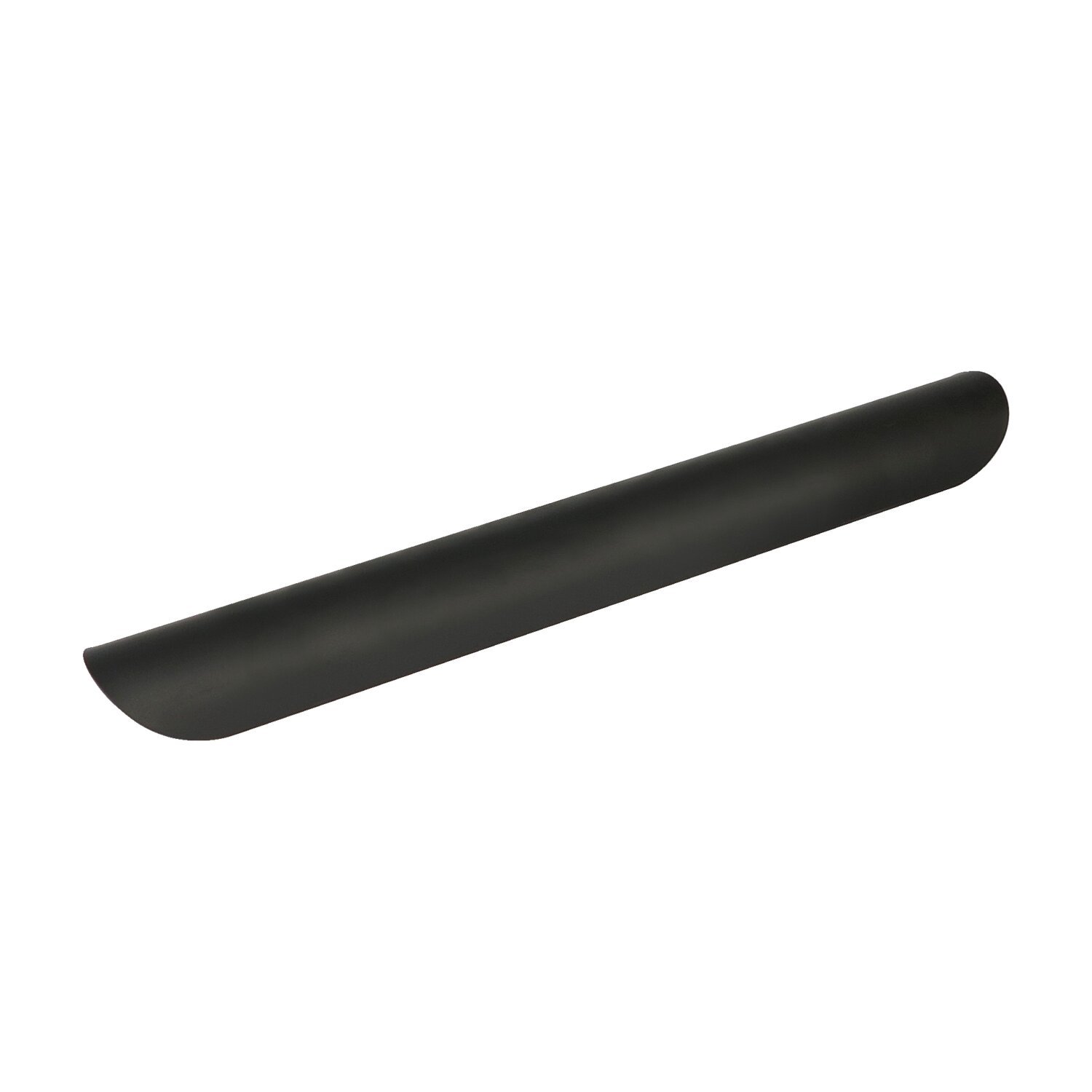 Universal smooth heat shield 14" long, Black