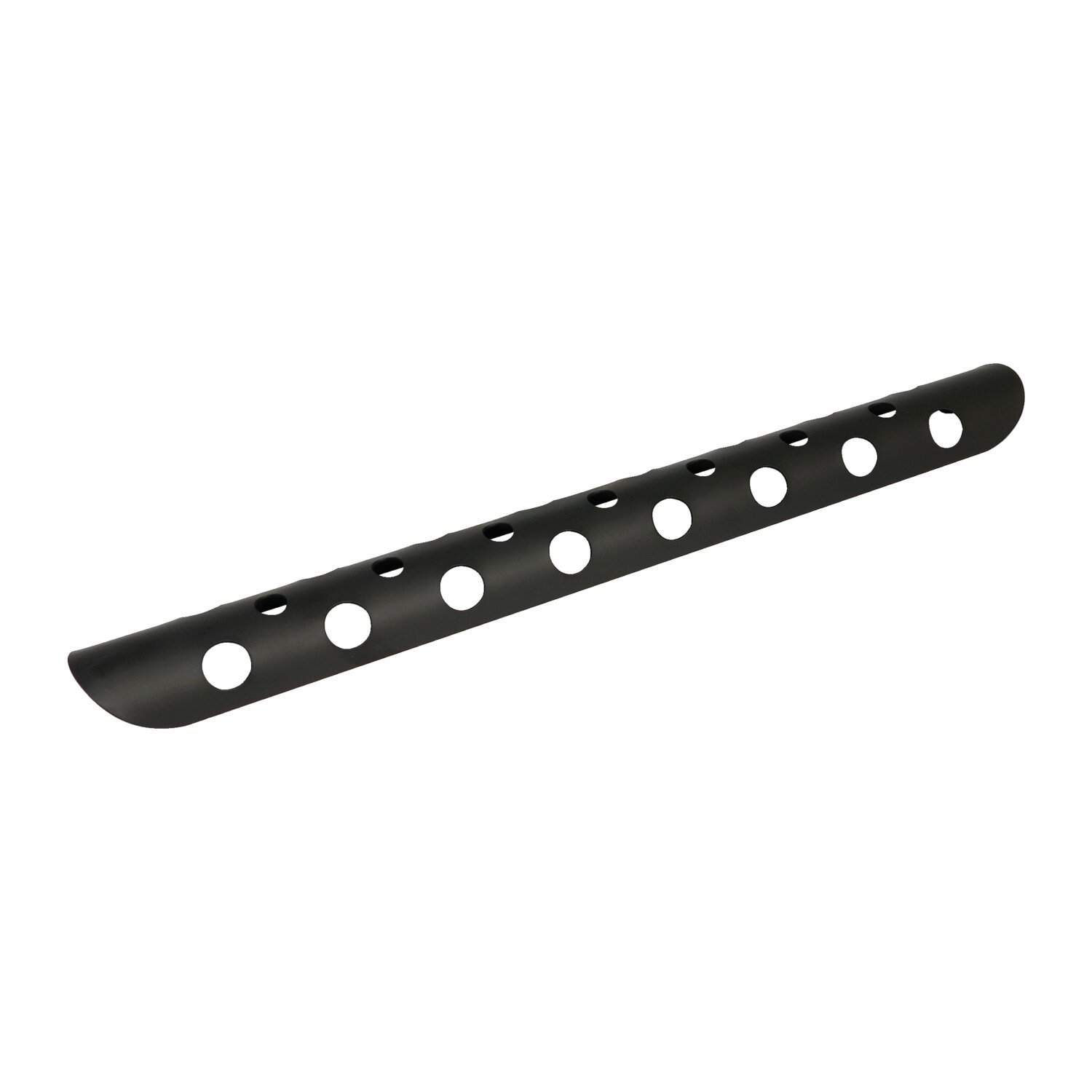 Universal bullet hole heat shield 18" long, Black