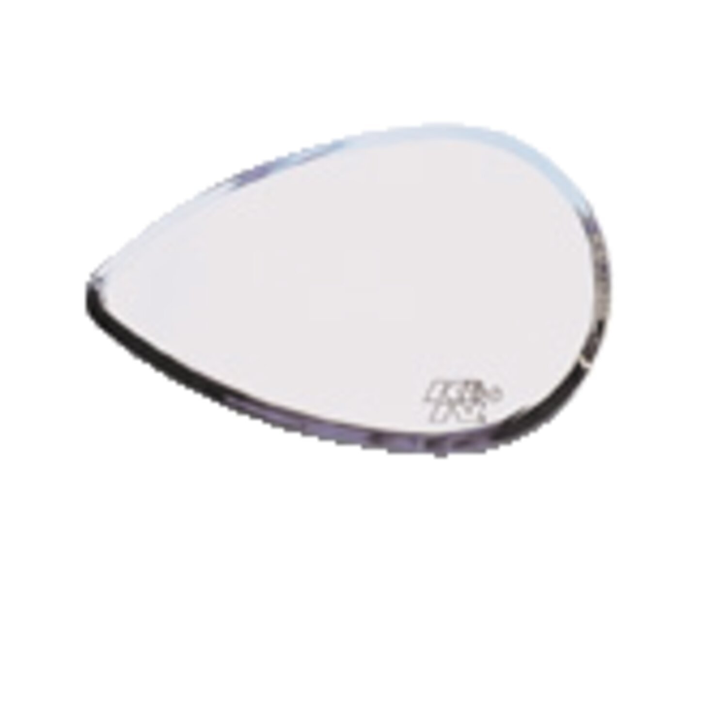 K&N, billet air cleaner assembly. Teardrop plain, Chrome
